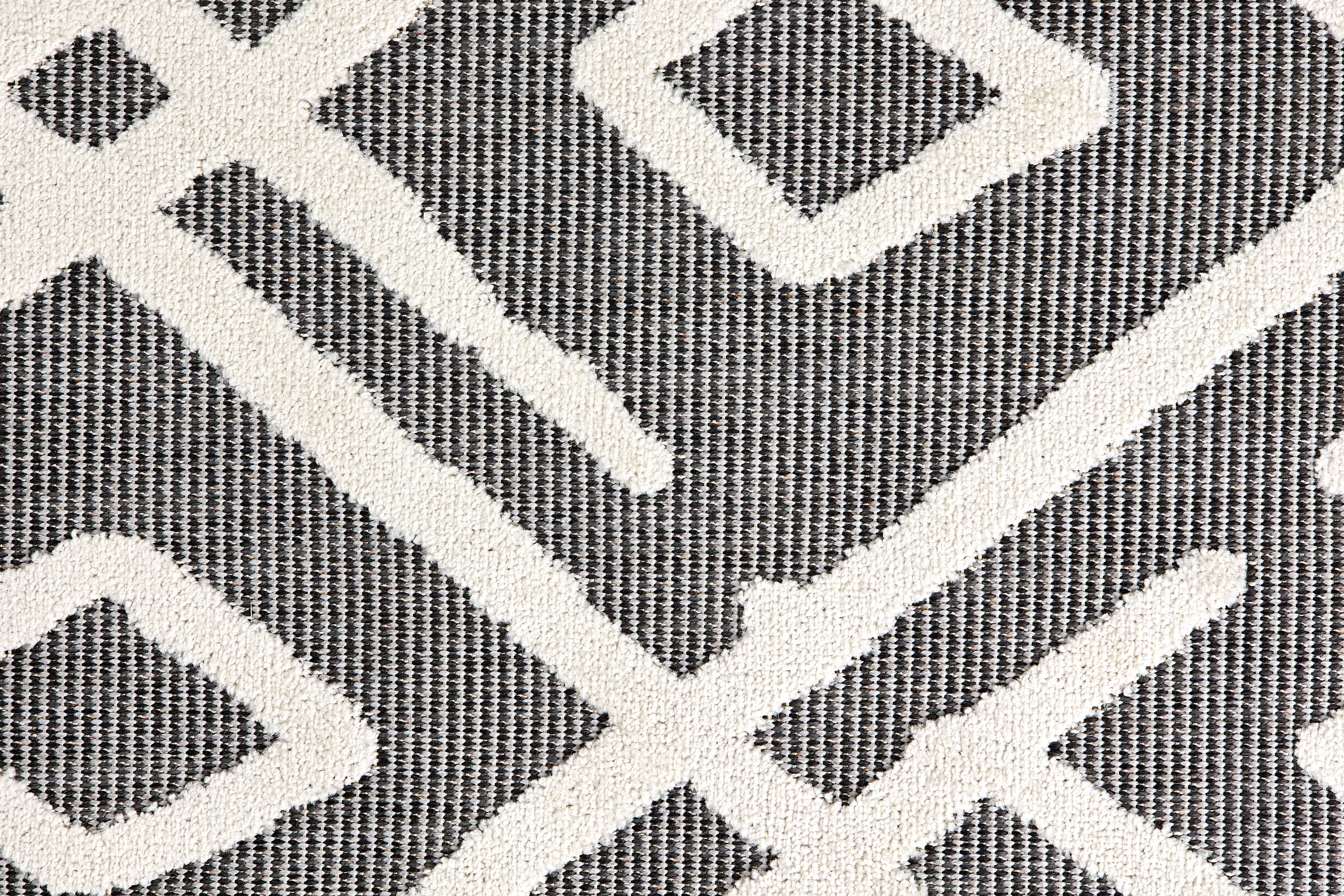 In- und Outdoor Teppich Serina D.252 C.004 Ethno grau/weiß In- und Outdoor Teppich Serina D.252 C.004 Ethno grau/weiß