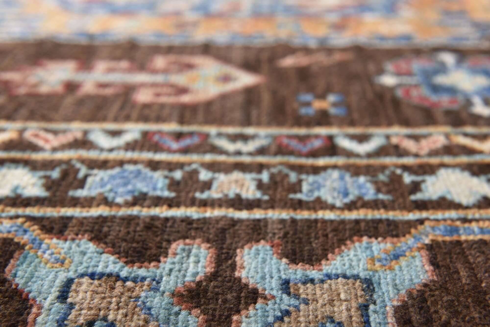 kandashah_2603_502brownmulti_426596_3 Kandashah Ziegler Teppich ca: 210 x 314 cm Orient Teppich aus Pakistan