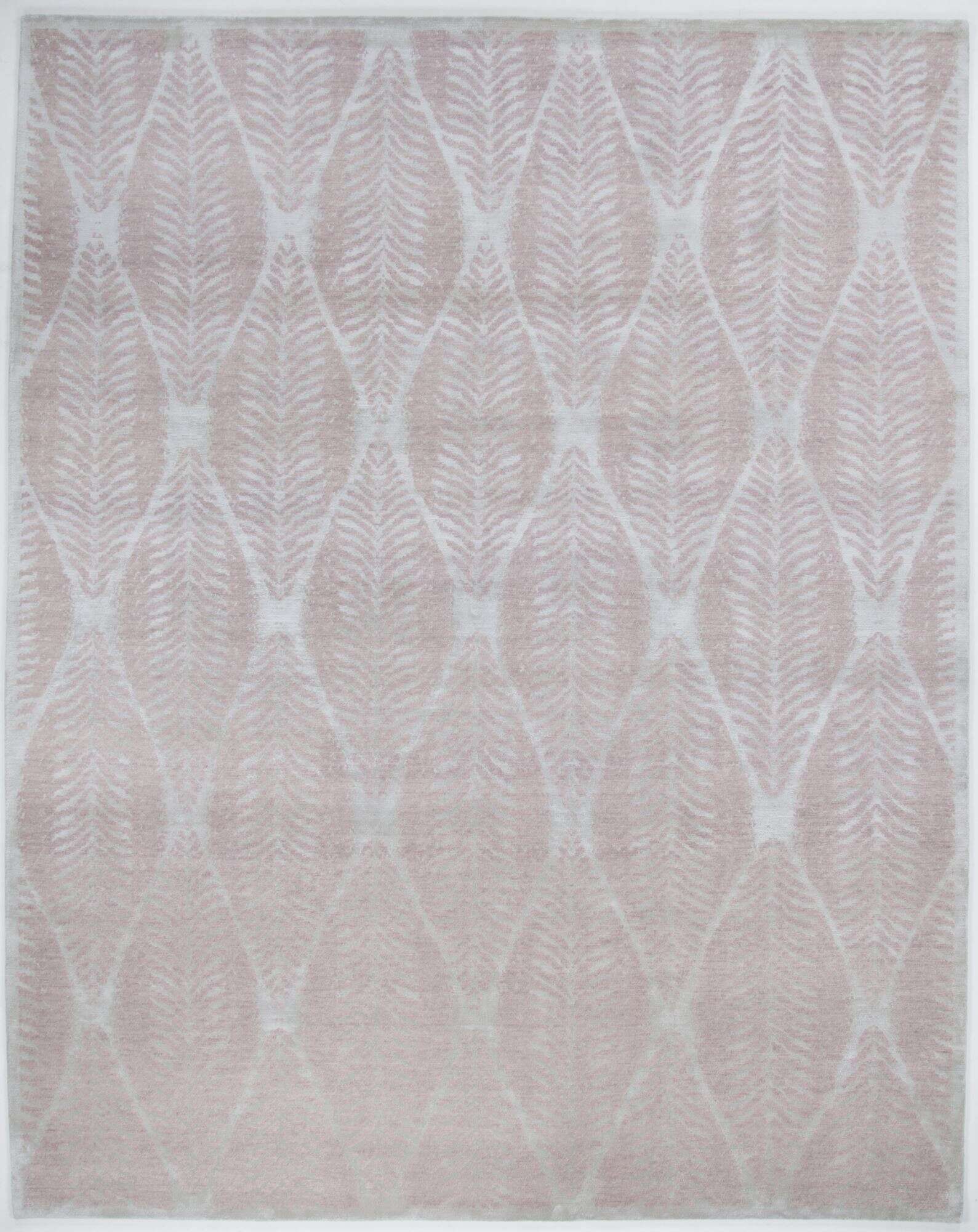 Nepal Teppich Jabu Silk 60 Wolle Seide Design Teppich 244x307cm