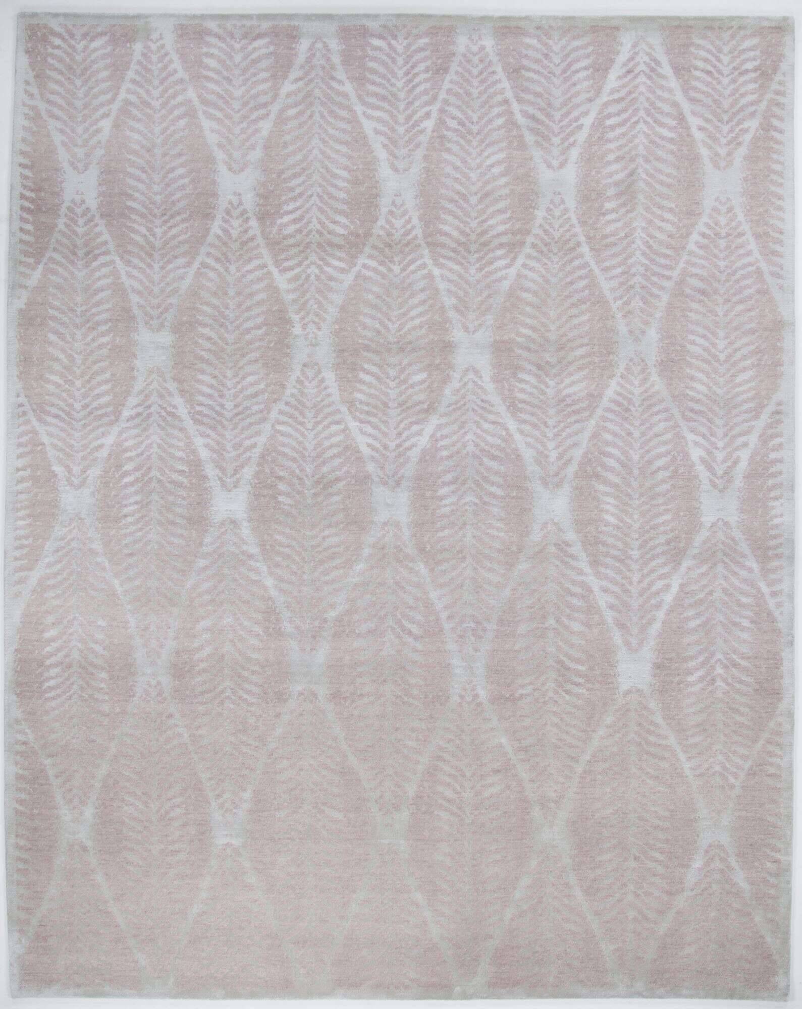 jabusilk60_c2865_233rosewood_402293_1 Nepal Teppich Jabu Silk 60 Wolle Seide Design Teppich 244x307cm