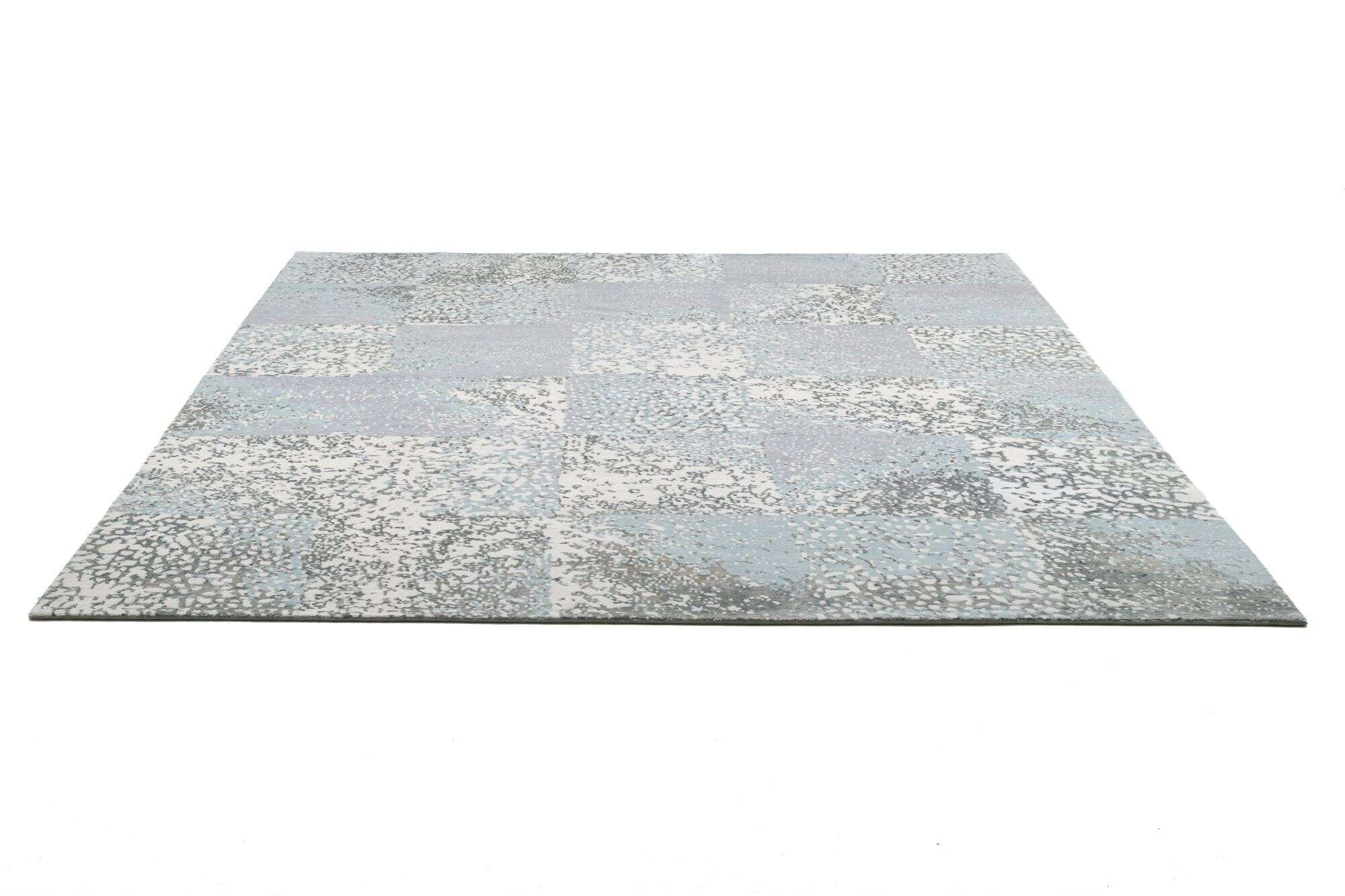 Nepal Teppich Jabu Silk 30 Wolle Seide Design Teppich 242x305cm