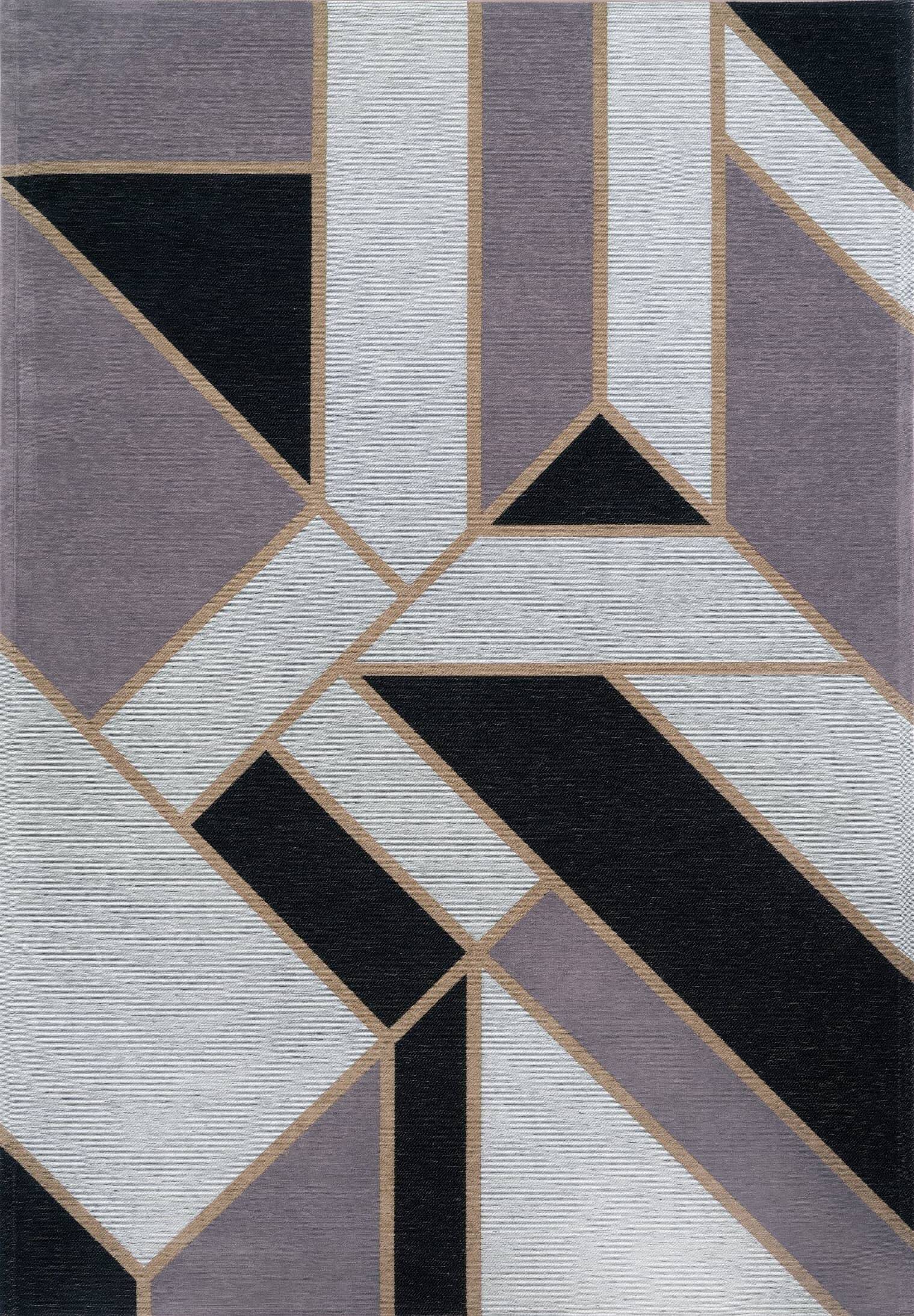 Moderner Teppich GATSBY BLACK - Waschbarer Teppich Moderner Teppich GATSBY BLACK - Waschbarer Teppich