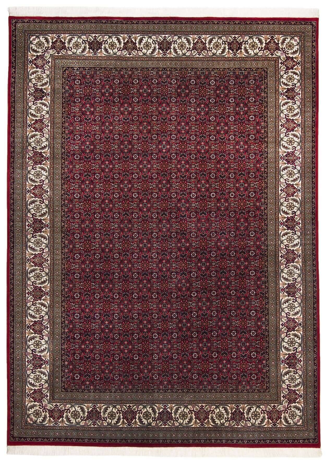 sirsaseta_silkbidjarao_redcream_100376_1 Sirsa Silk Design Bidjar Allover