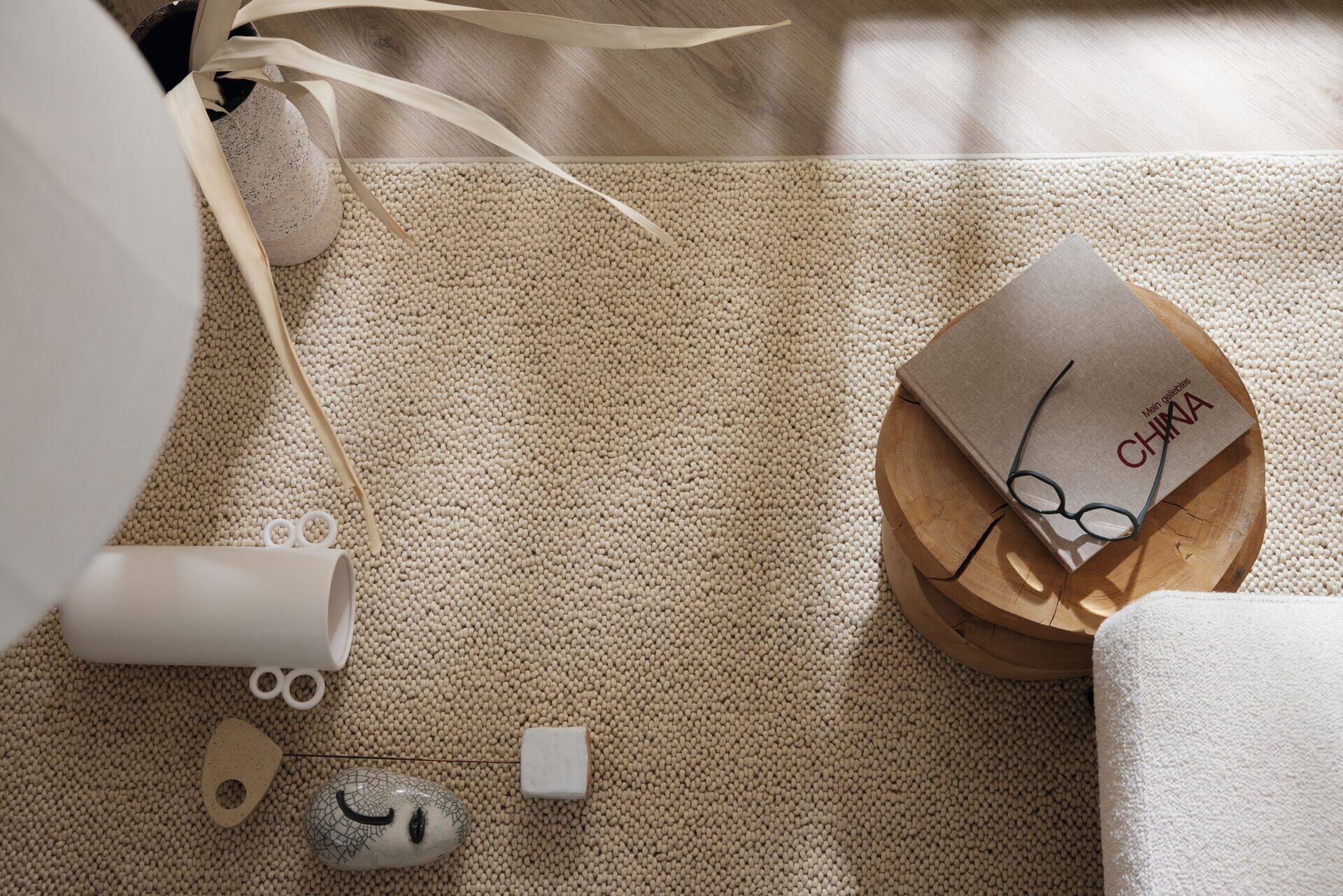 JAB ANSTOETZ Schurwollteppich Loop Schlinge Wunschmaß JAB ANSTOETZ Schurwollteppich Loop Schlinge Wunschmaß