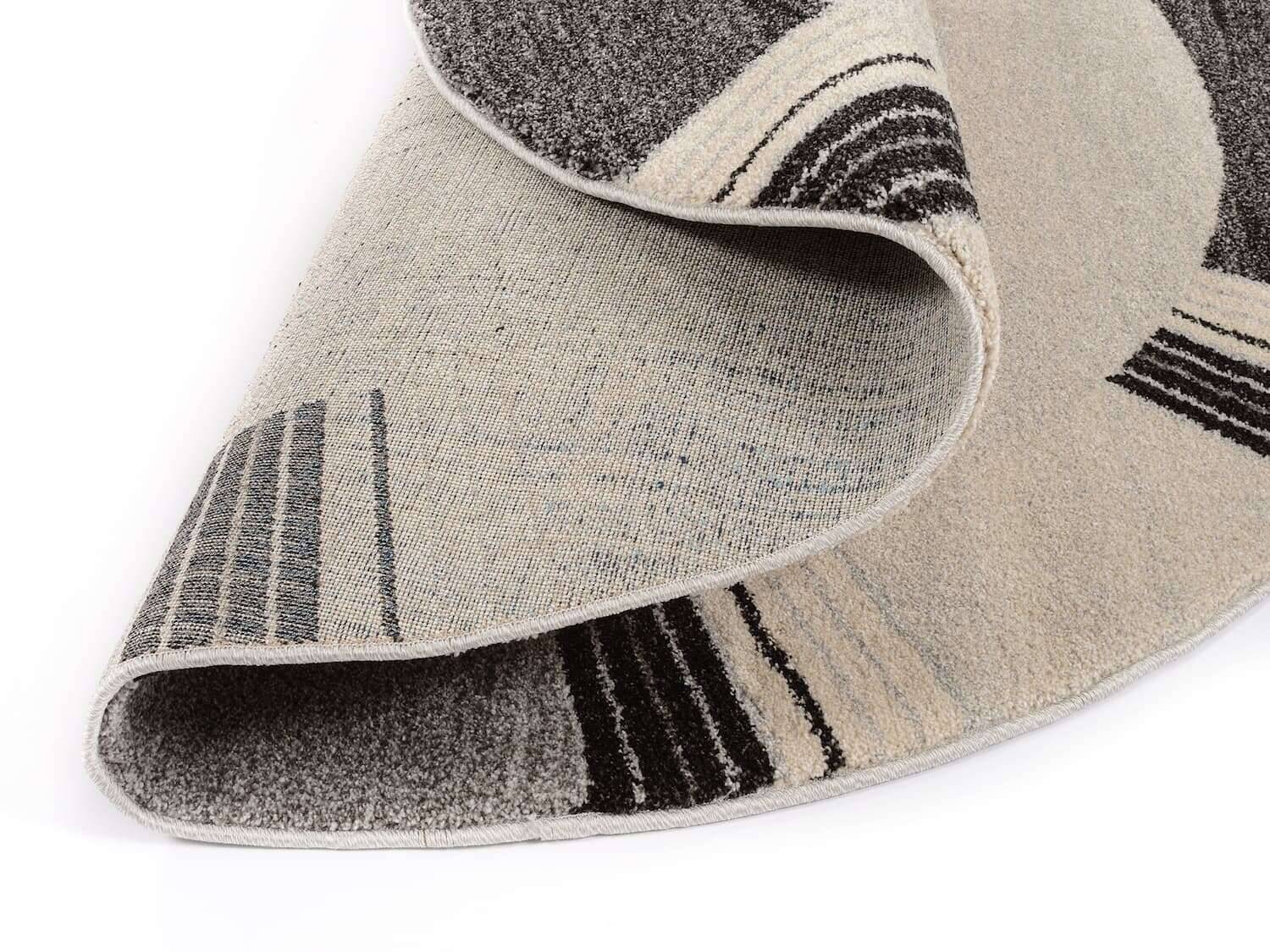 CAF01-640-24 Teppich Castle-Flora OCI in rund Bordüre