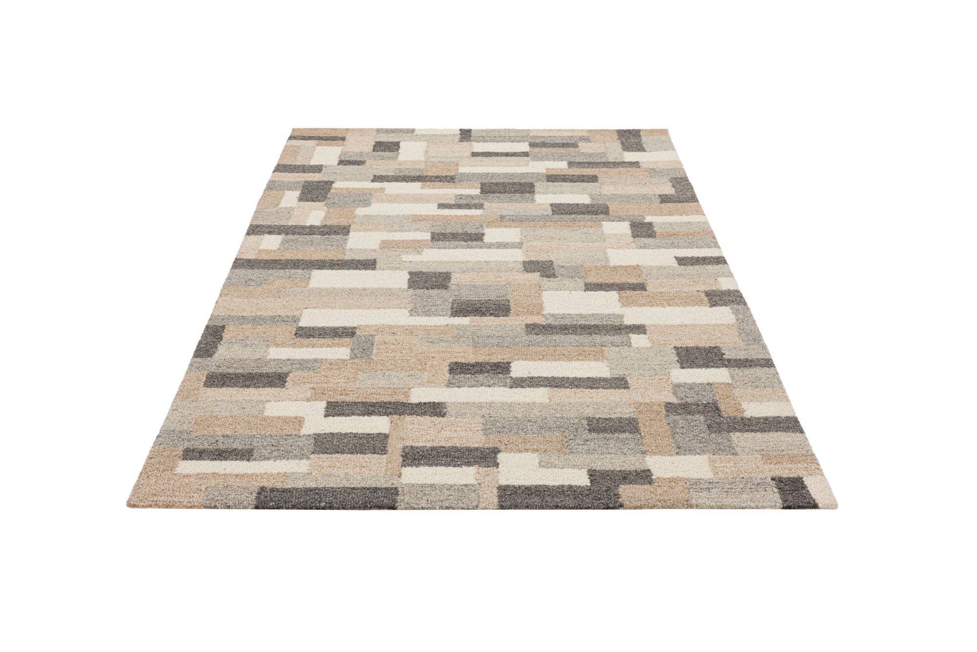 Natur Pur Teppich "Natur Loop" Design 526 beige-multi