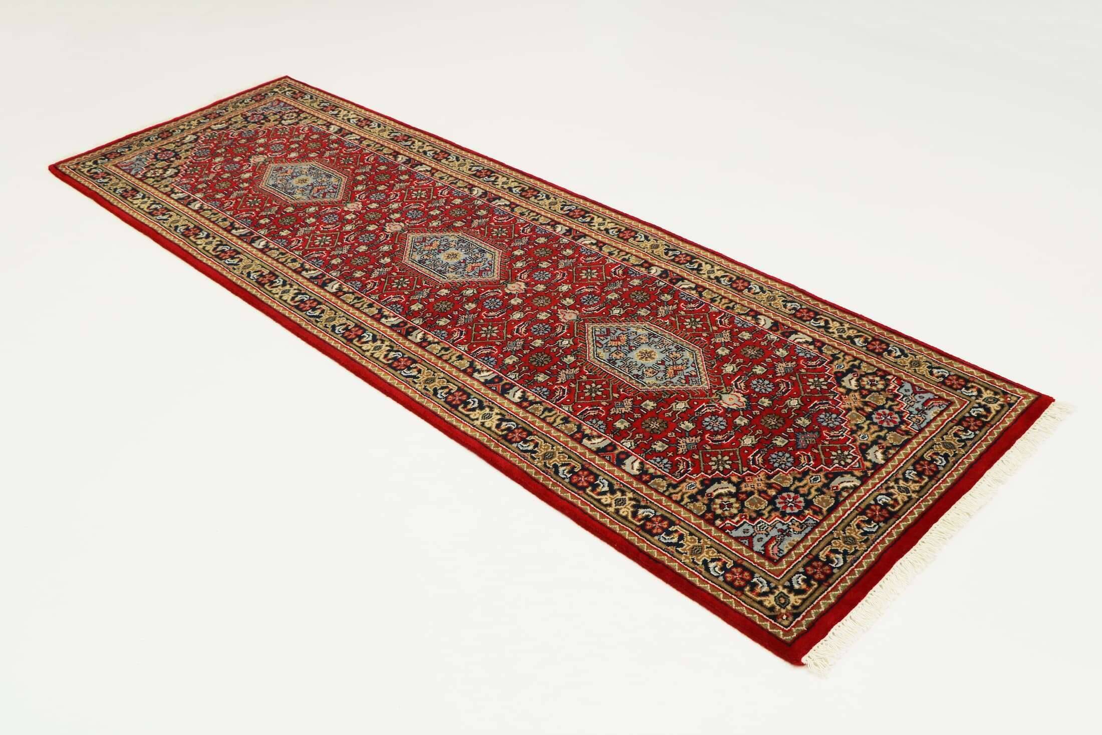 Kusum-Bidjar-Red-5 Kusum Bidjar Handgeknüpft in Indien reine Schurwolle