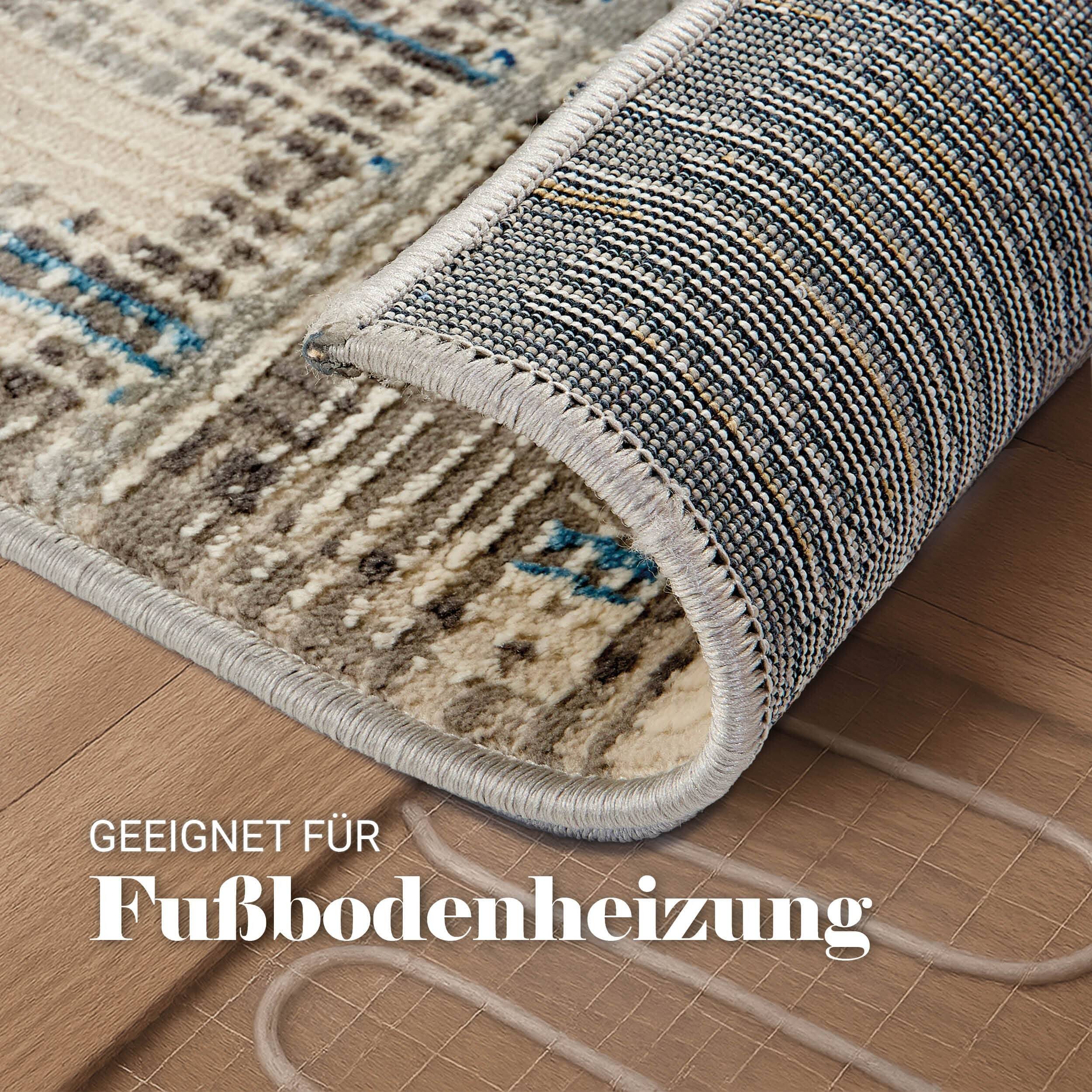 Vintageteppich Jules D.251 C. 024 Vintage grau-blau Vintageteppich Jules D.251 C. 024 Vintage grau-blau