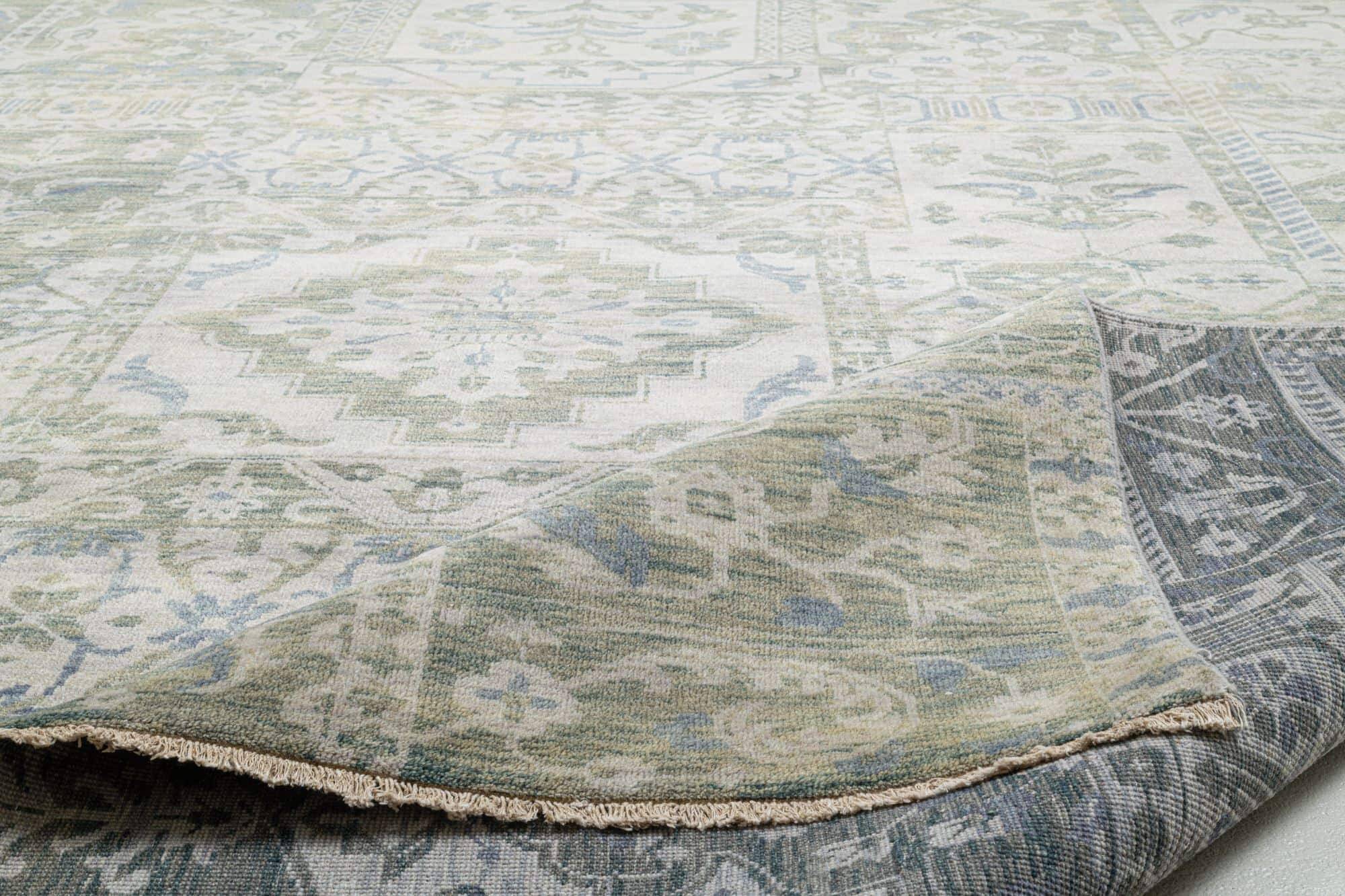 Patchwork Teppich PATCH Handgeknüpft grau 250x300cm Patchwork Teppich PATCH Handgeknüpft grau 250x300cm