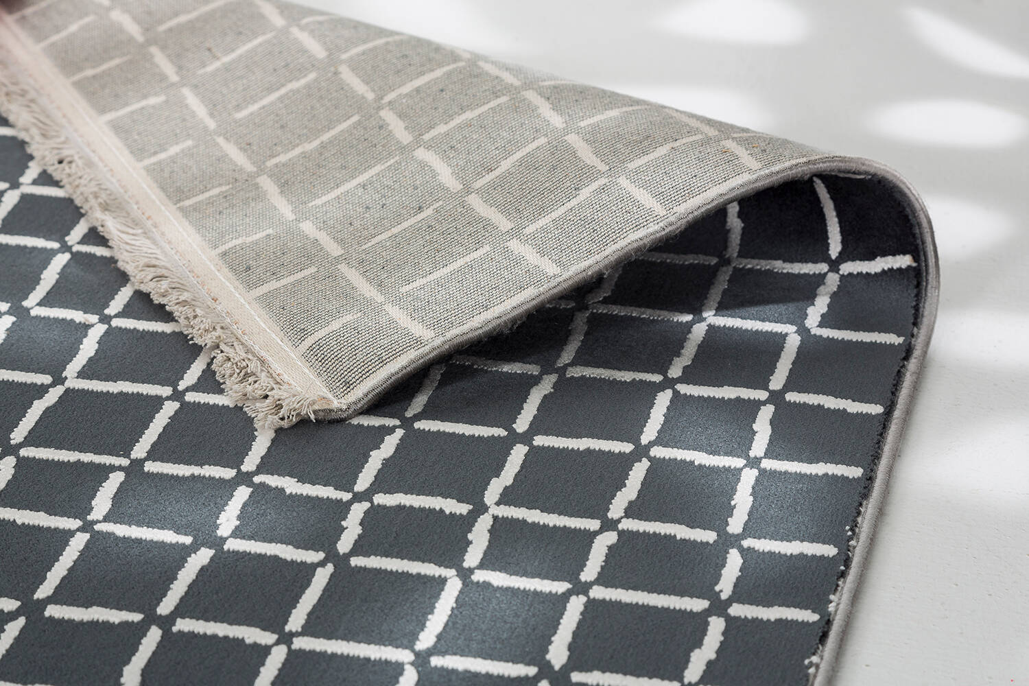 Schöner Wohnen Teppich Magic 6104-221 Flachgewebe anthrazit Schöner Wohnen Teppich Magic 6104-221 Flachgewebe anthrazit