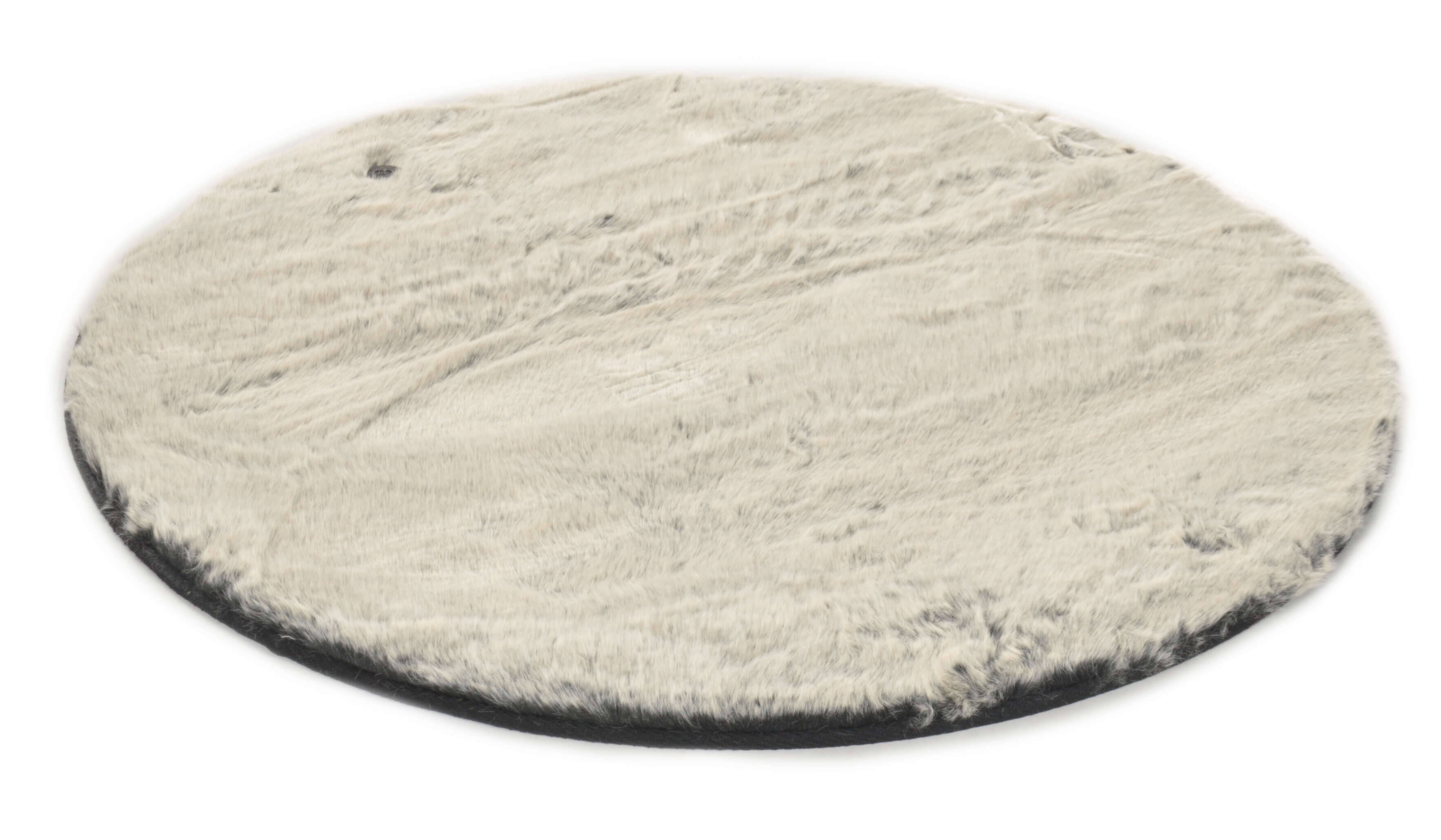 Furry_UNI_890platin_419870_26M40p7lMhX4dzC Furry uni rund Tom Tailor Hochflor Teppich Einfarbig