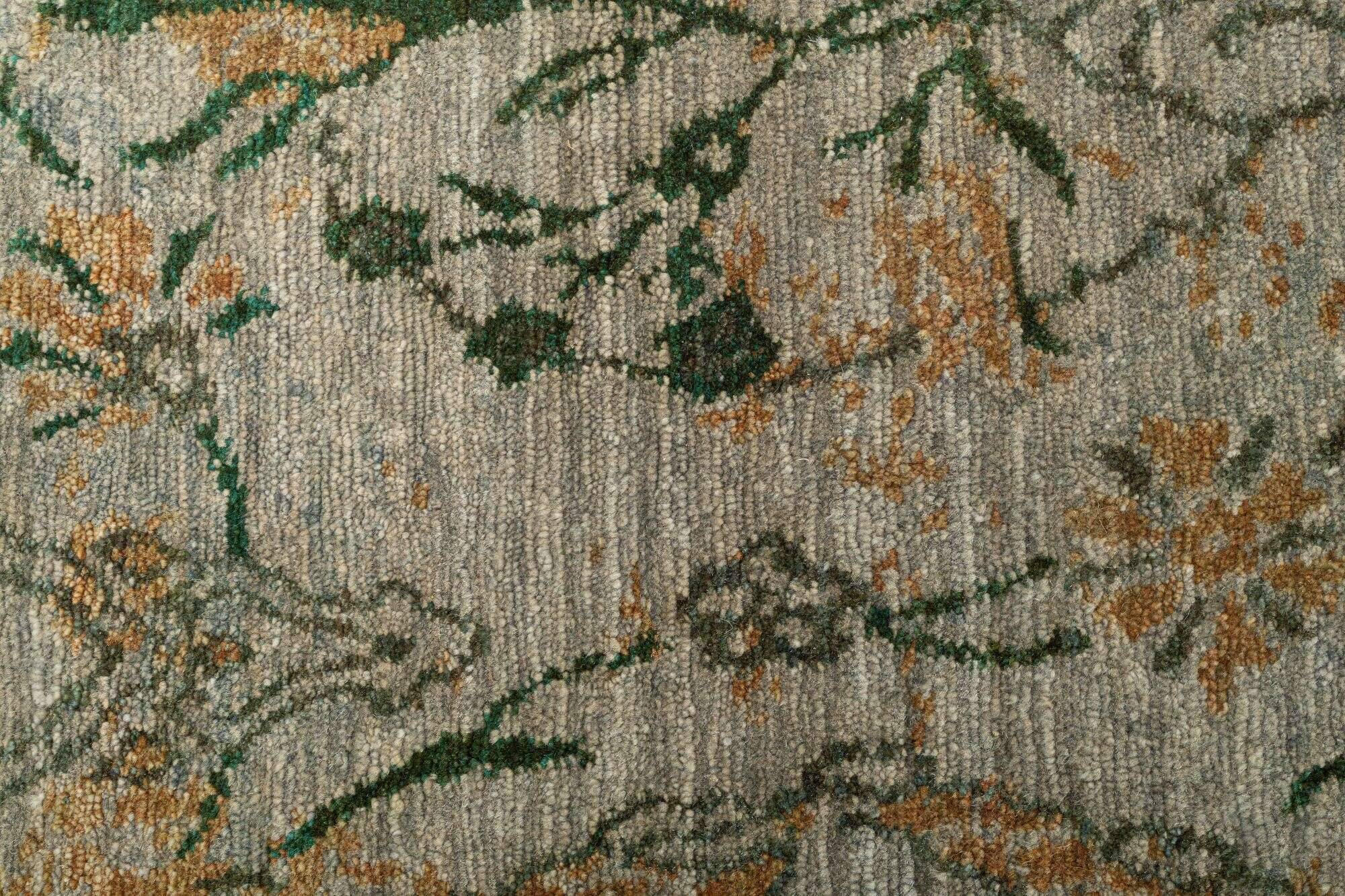 mugu100_c2951_651grey_402062_3 Nepal Teppich Mugu 100 Wolle Schurwolle Design Modern 246x311cm