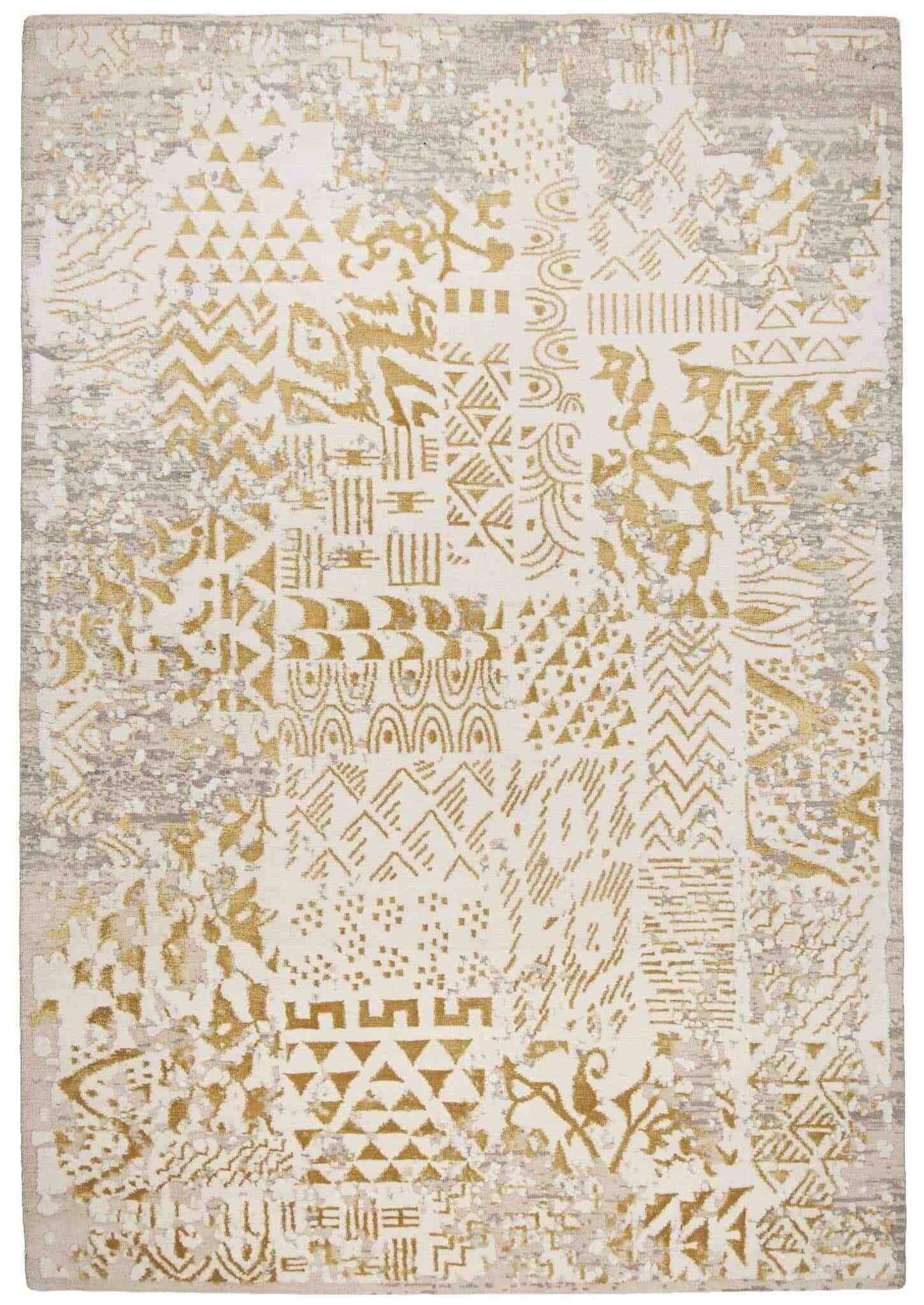 JabuSilk30_C791_x444_70-Wool-30-Silk_160x230_1 Jabu-Silk 30 Handgeknüpft in Nepal 170x240 cm Design C791