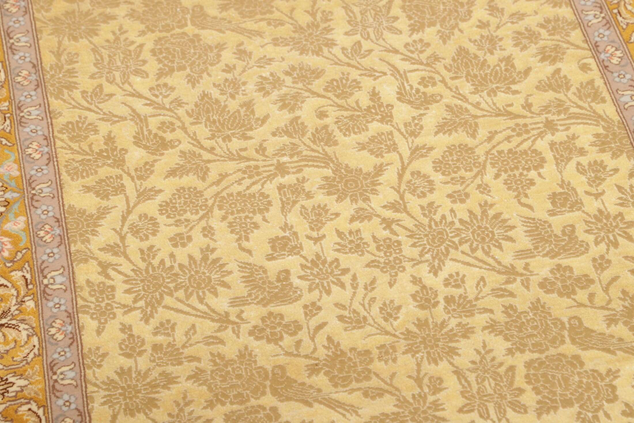Teppich Isfahan 080x250cm 70% Seide/30% Wolle Dardashti