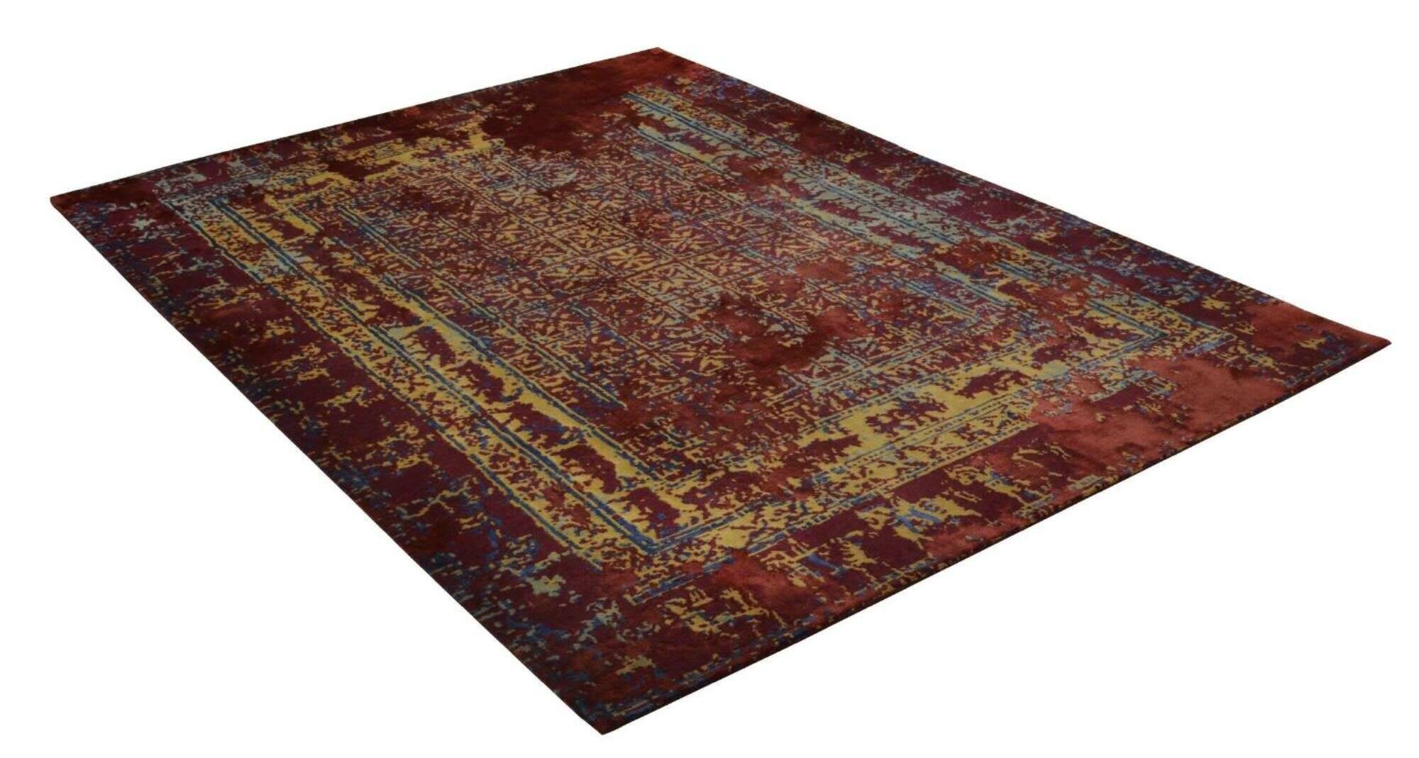 Nepal Teppich Jabu Silk 60 Wolle Seide Design 252x300cm