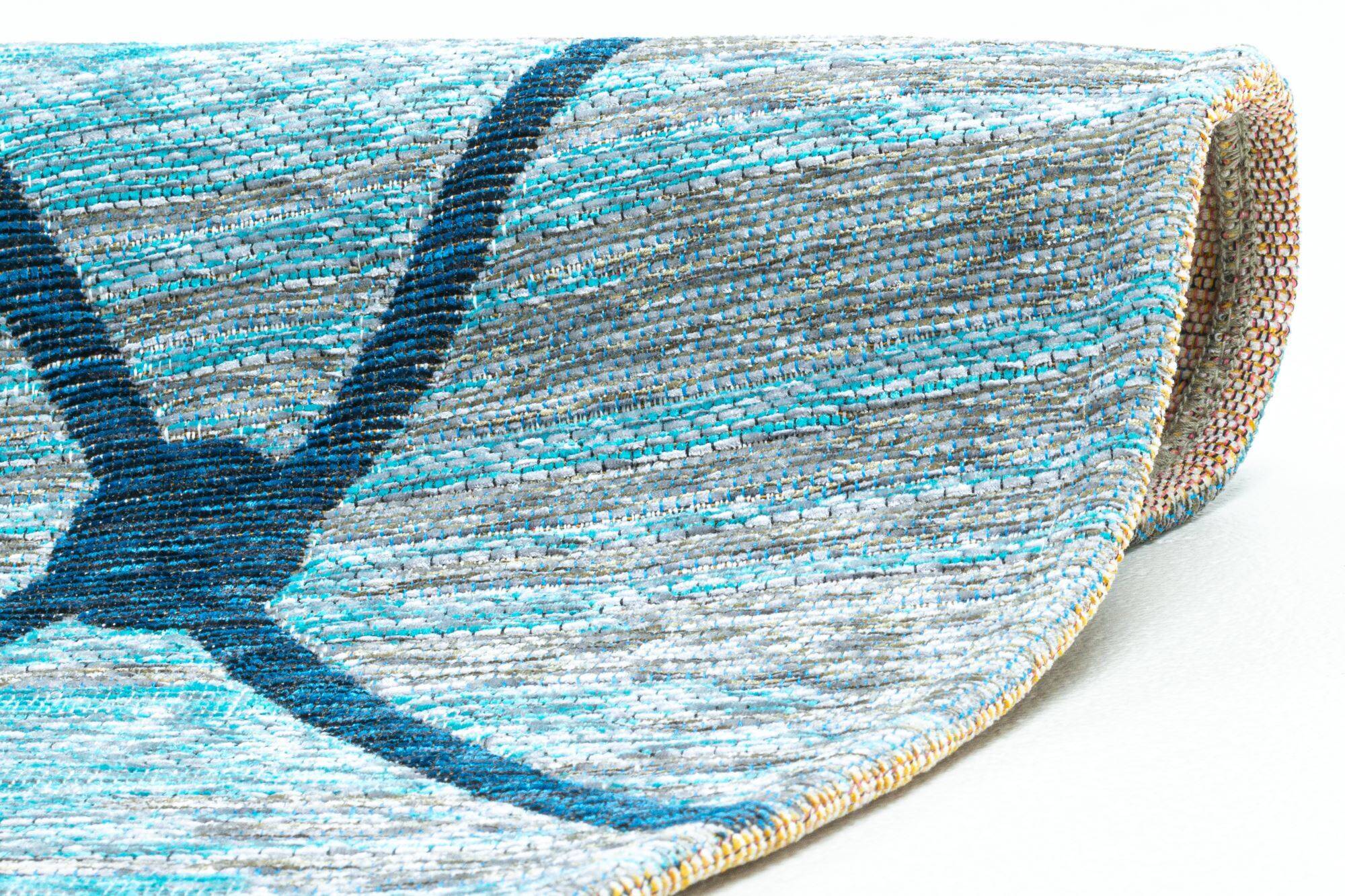 Sansibar Flachgewebe Design Teppich Keitum Rund Sansibar Flachgewebe Design Teppich Keitum Rund