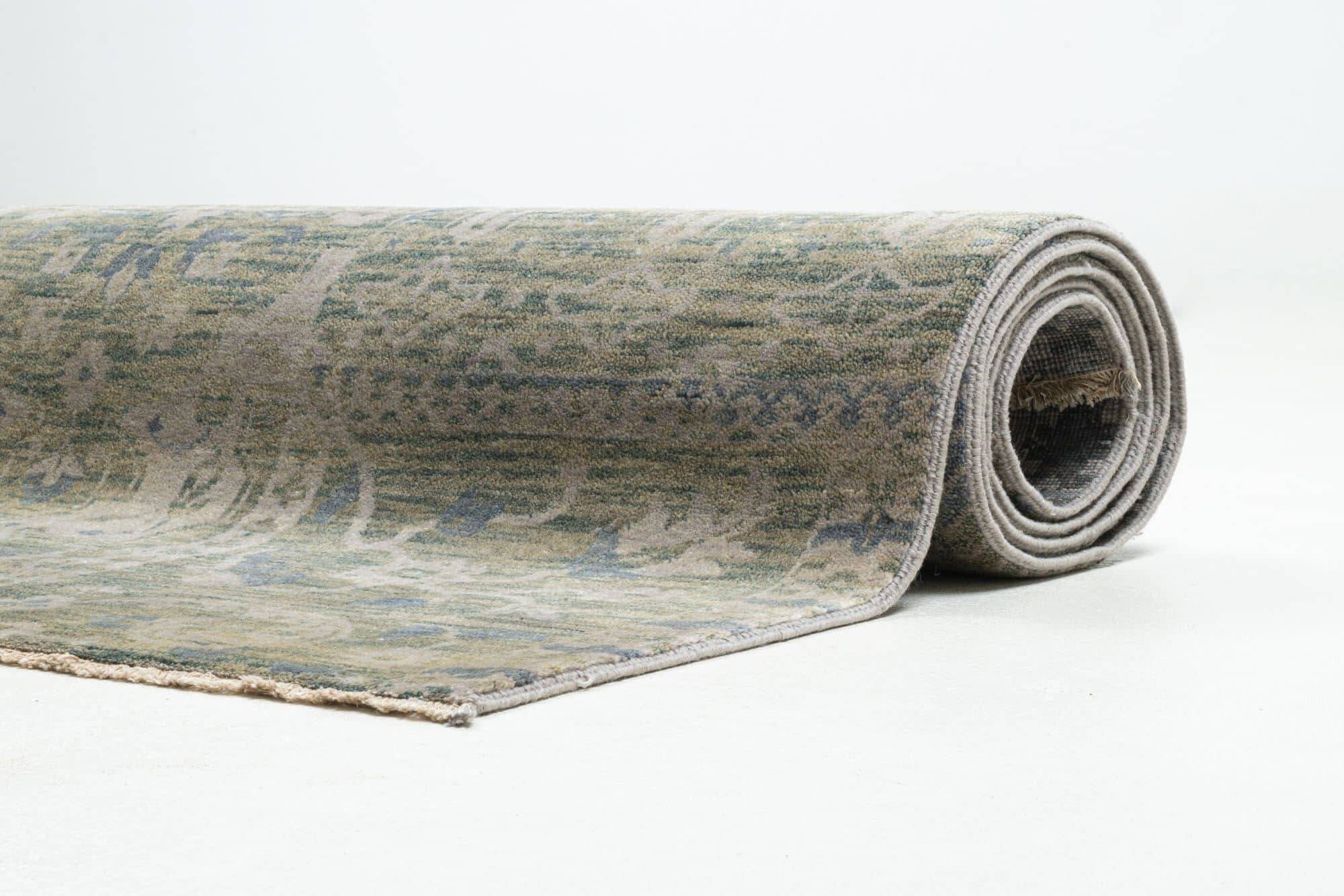 Patchwork Teppich PATCH Handgeknüpft grau 250x300cm Patchwork Teppich PATCH Handgeknüpft grau 250x300cm