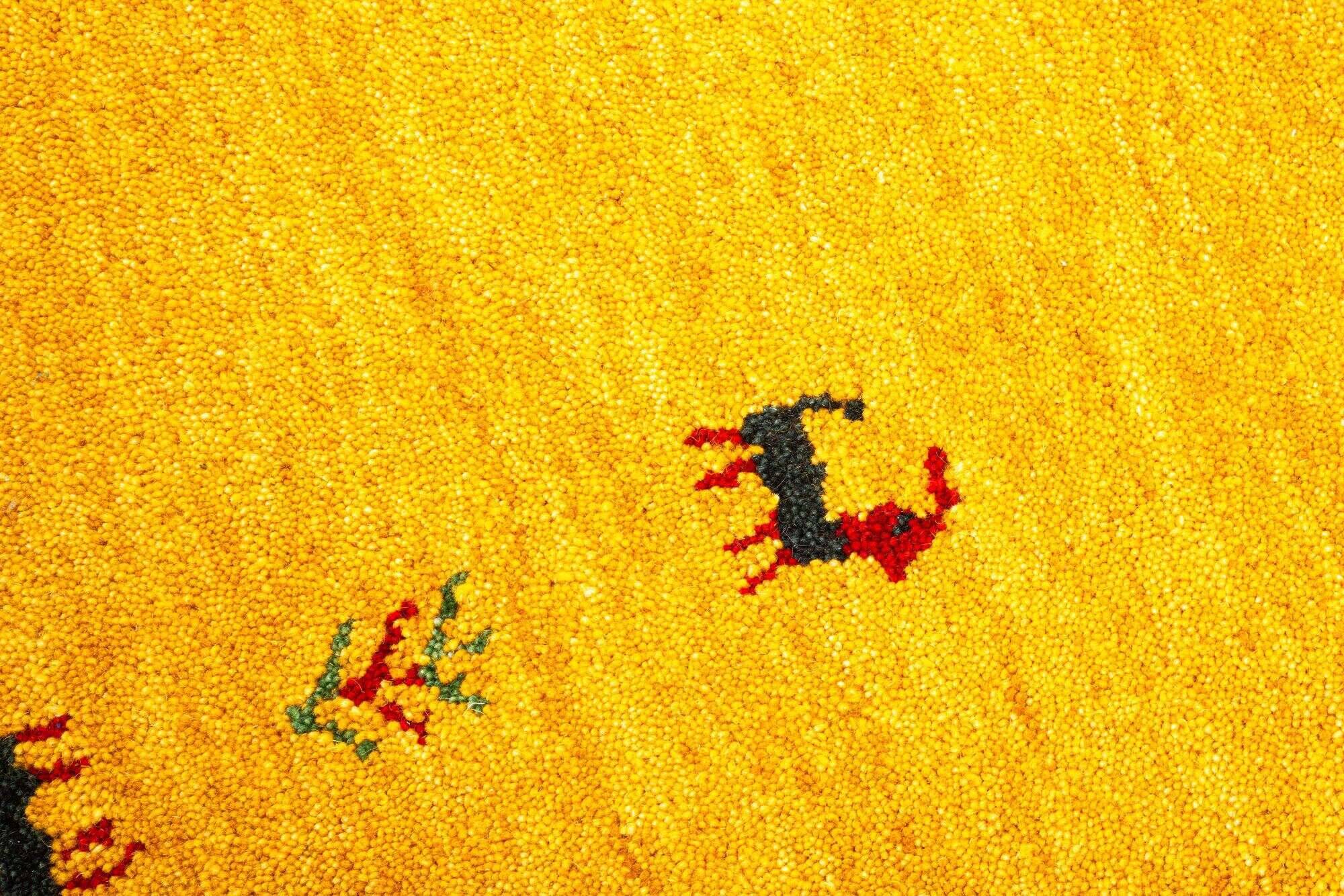 newyork_zo-206-17_870gold_409092_3 Gabbeh Teppich Harmony 160x230 cm