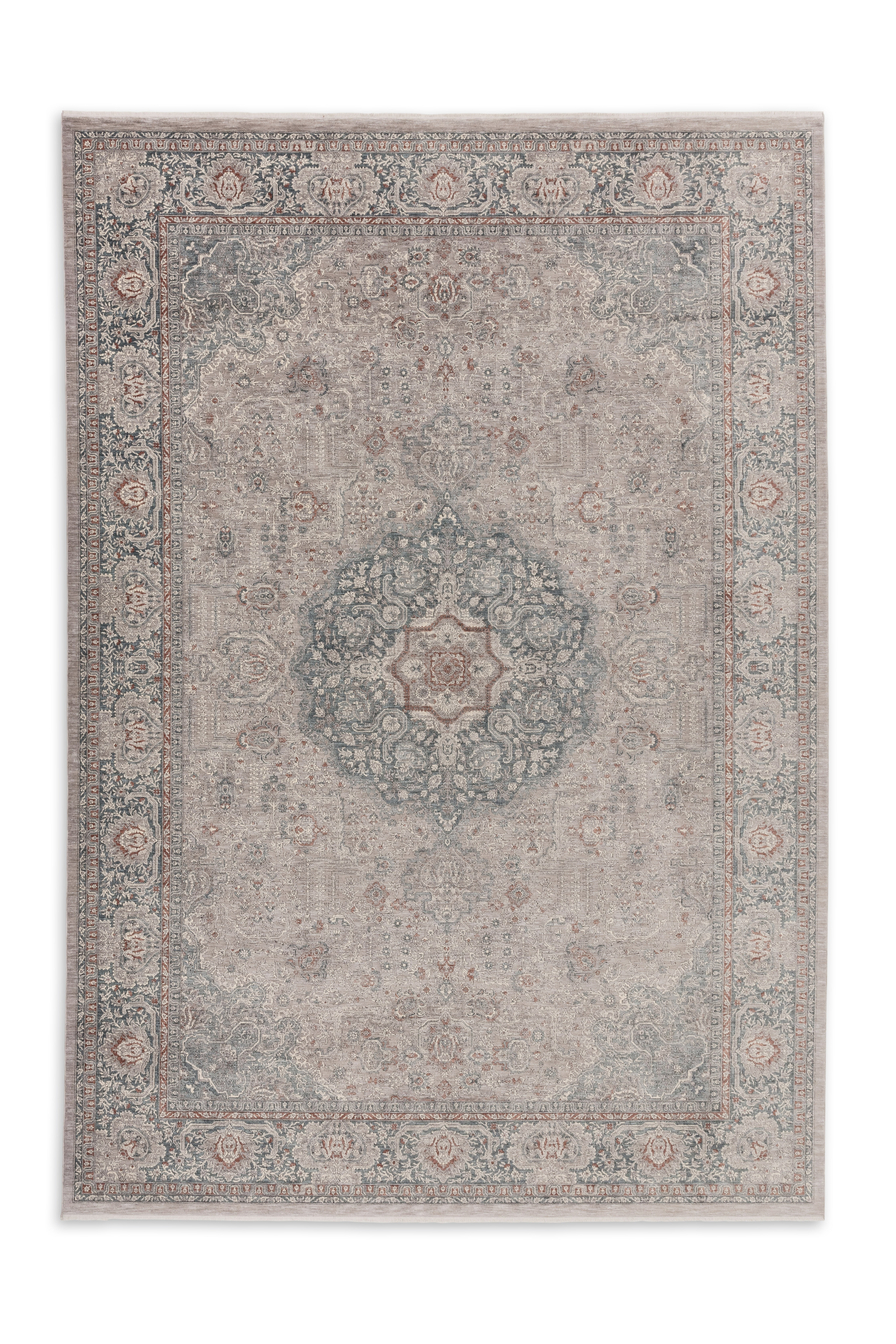 Tropea ca.240x340cm D.242 C.005 Medaillon grau Tropea ca.240x340cm D.242 C.005 Medaillon grau