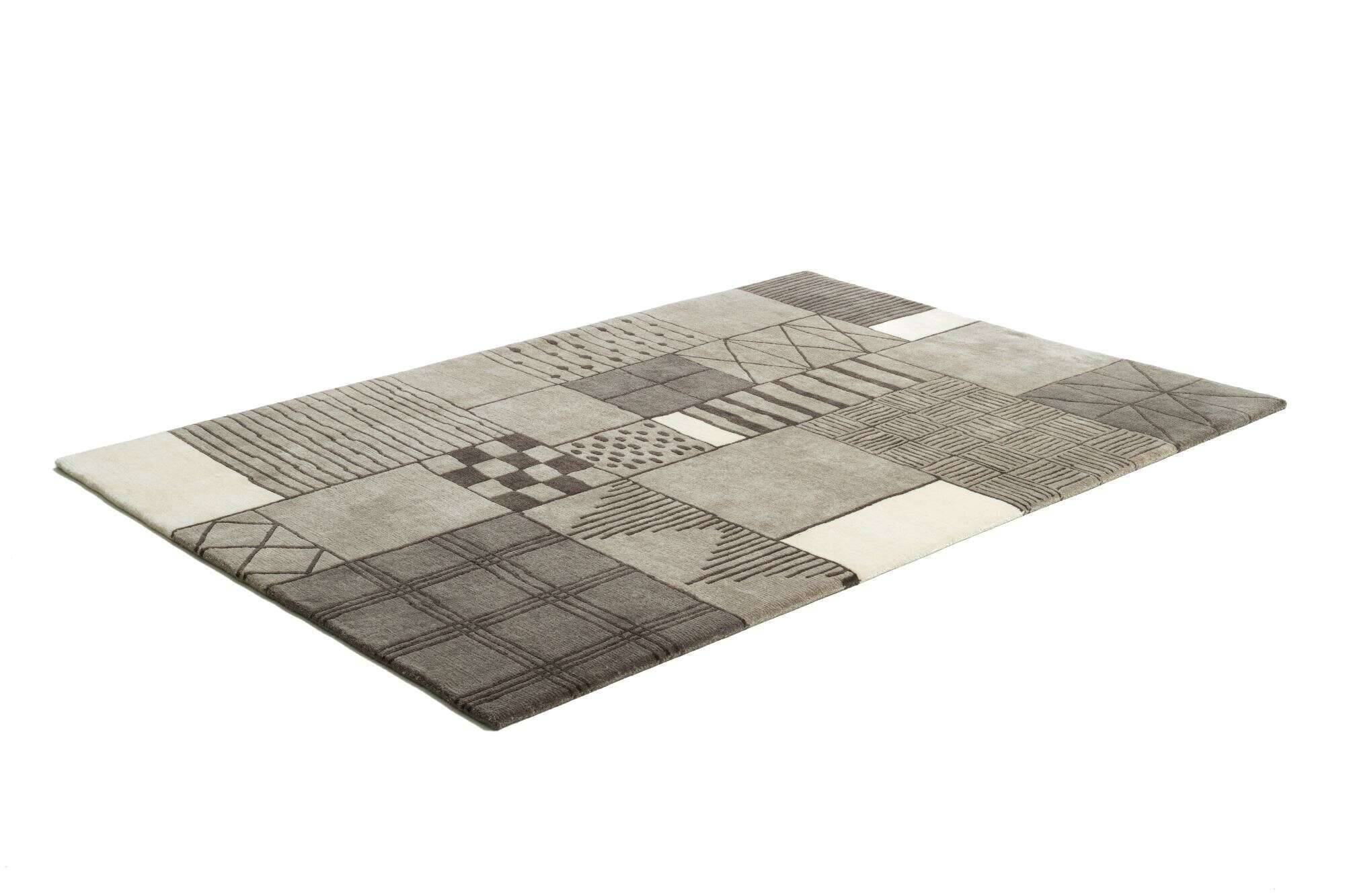 baktapur_c3852_560creambrown_413184_2 Nepal Teppich Baktapur Elegance Design Handgeknüpft Wunschmaß