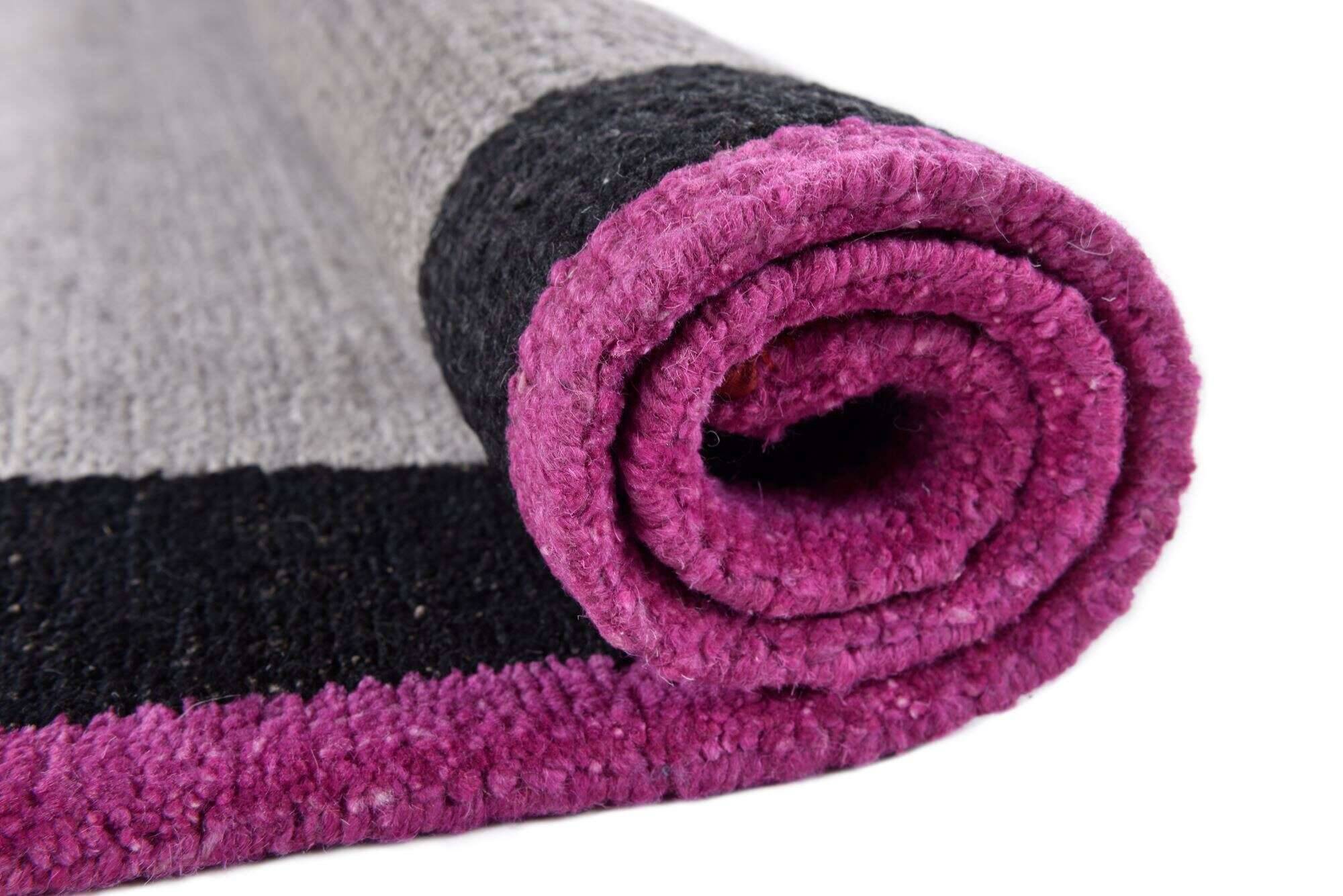 sangri_r2570_653greymulti_428151_11 Sangri Nepal Teppich 162x234 cm Design R2570 grey/multi