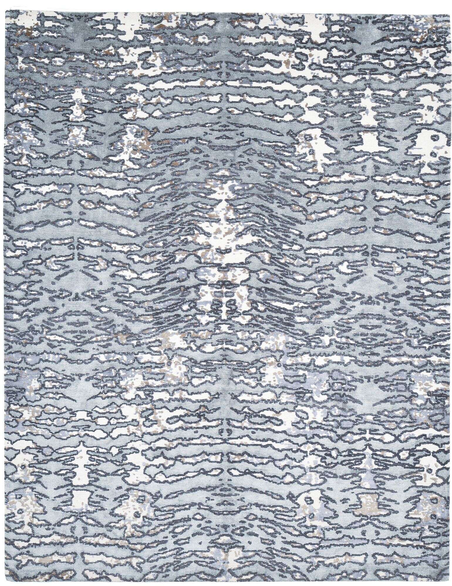 Nepal Teppich Patan Silk 90 Seide Wolle Design Teppich Wunschmaß