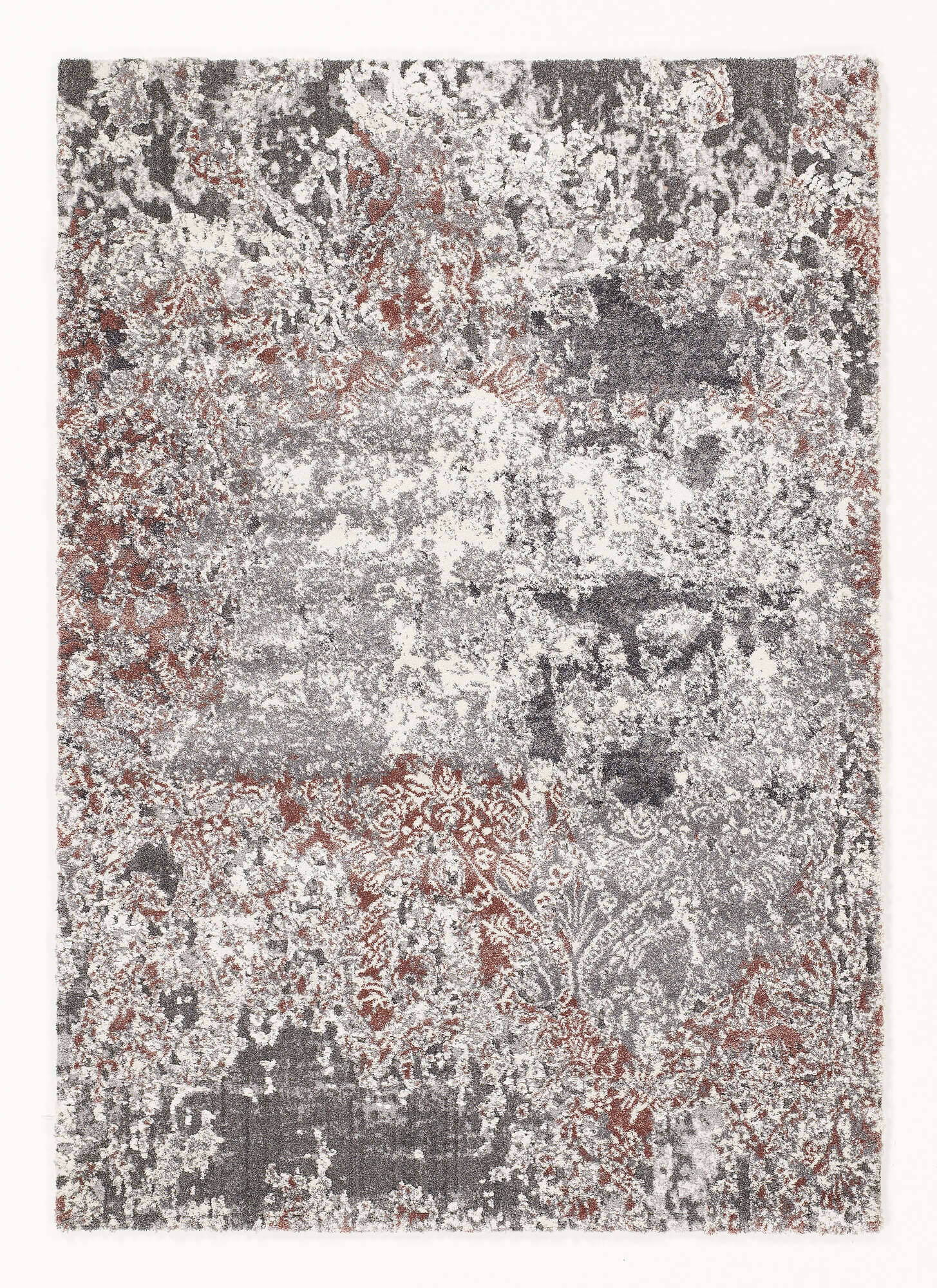 JUW03-674-2 Teppich Juwel Dramatica Hochflor Teppich Vintage Shaggy