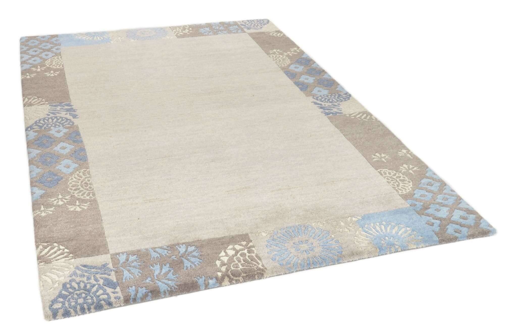 TalongaSilk_RSK495_654greymulti_111196_2 Talonga Silk Nepalteppich ca: 164 x 234 cm Handgeknüpft