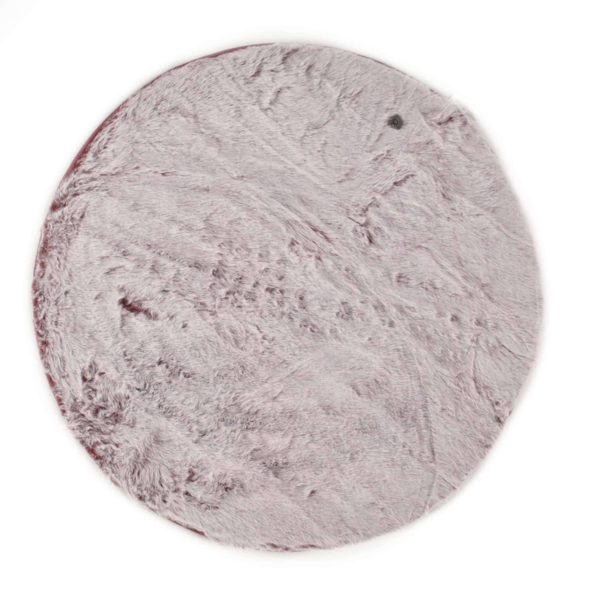 Furry_UNI_260berry_419864_25 Furry uni rund Tom Tailor Hochflor Teppich Einfarbig