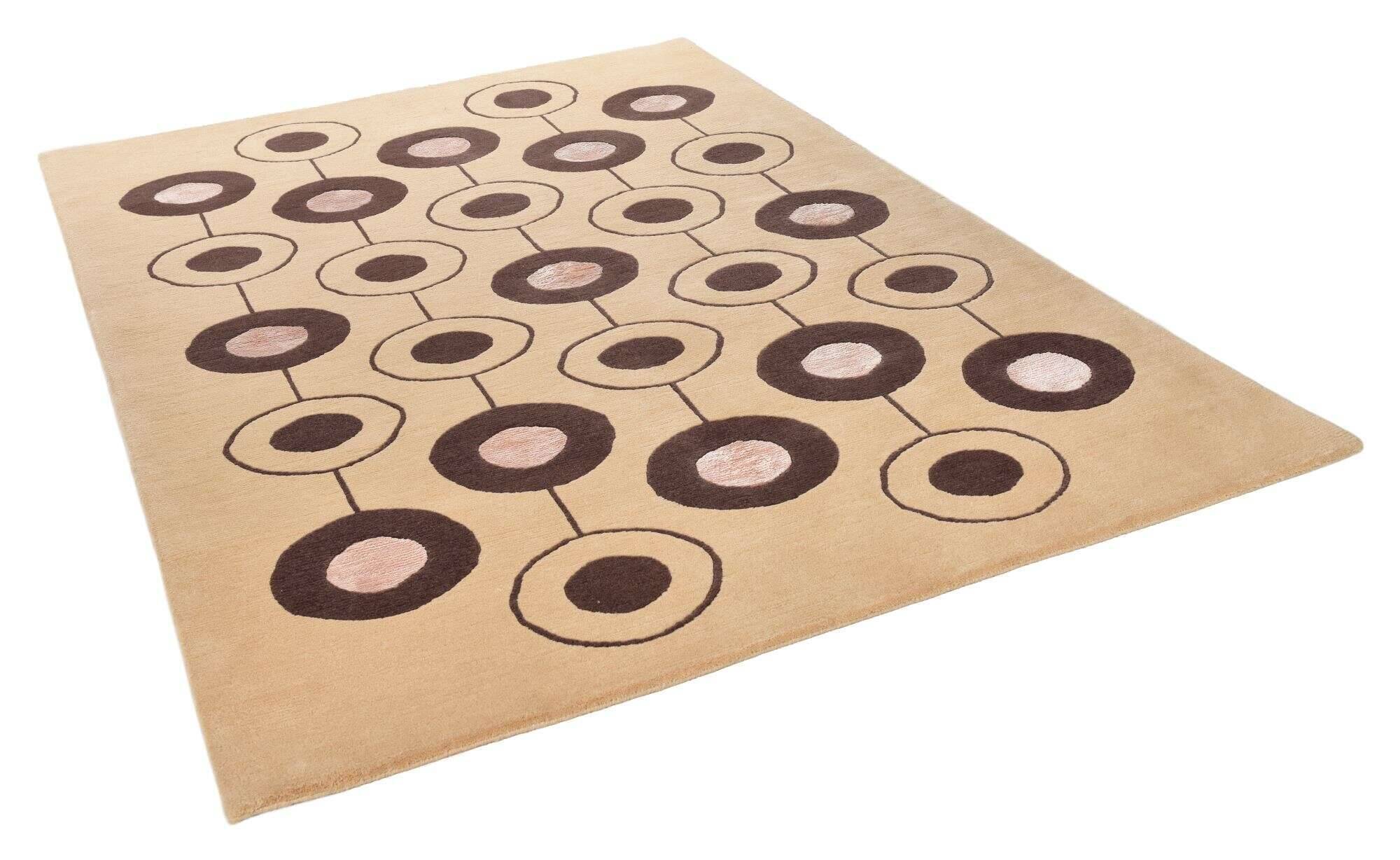 gurkha_mc11_553beigemulti_411053_2 Nepal Teppich 160x229 cm Gurkha MC11 Schurwolle Wunschmaß