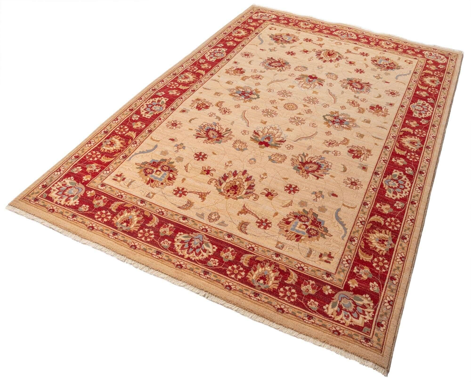 Saharna_2444_205redmulti_422774_2 Teppich Saharna 2444 Webteppich aus reiner Wolle