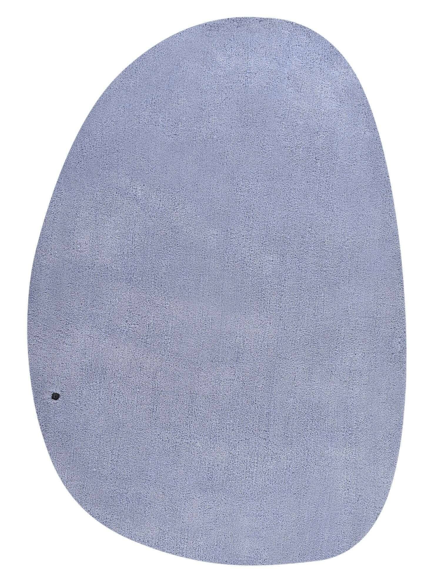 Cozy_uni_pebble_707lightblue_426135_1 Tom Tailor COZY PEBBLE UNI Teppich Formteppich