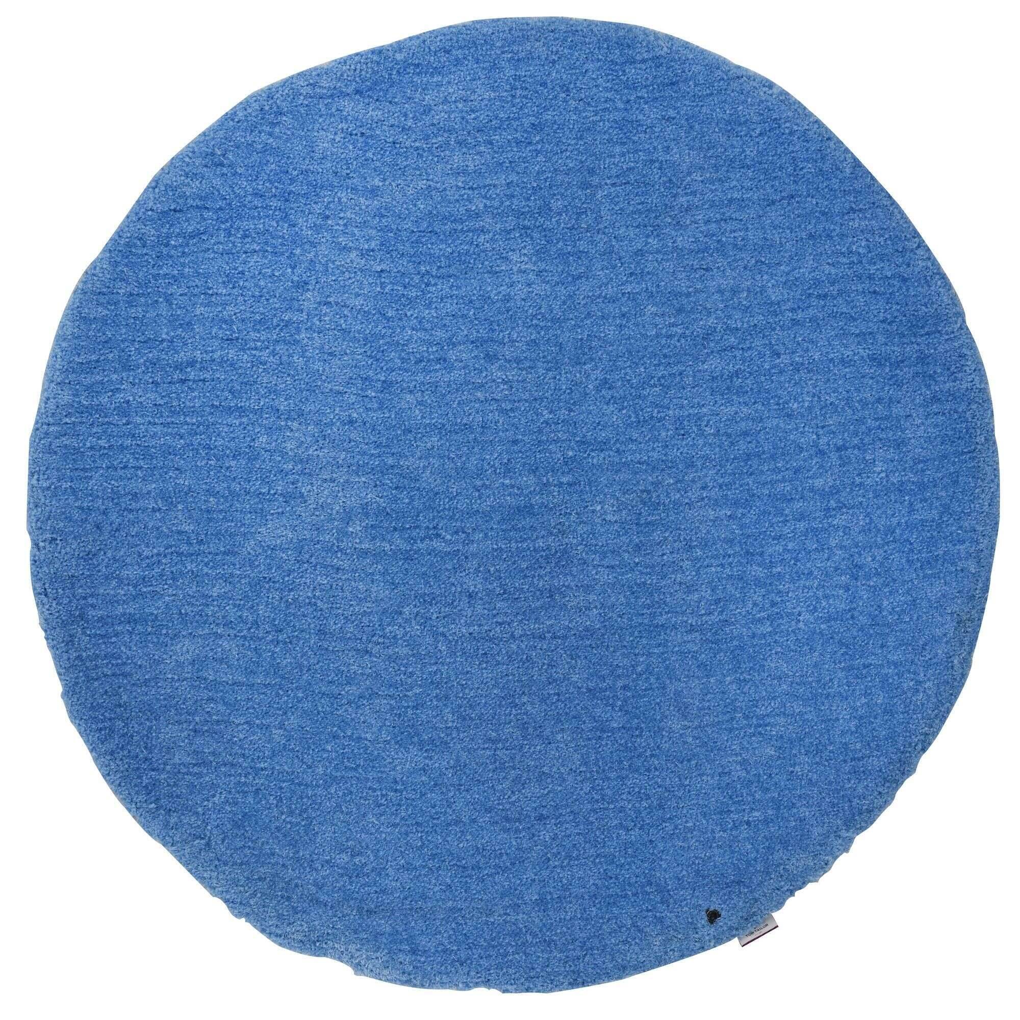 Soft_Uni_707lightblue_408122_1 140 x 140 cm rund