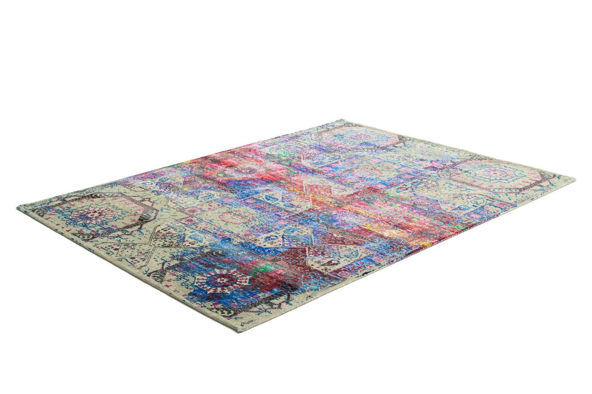 sarisuperior_4690_113naturalmulti_431441_2 Sari Superior Teppich Orient Handgeknüpft im Wunschmaß