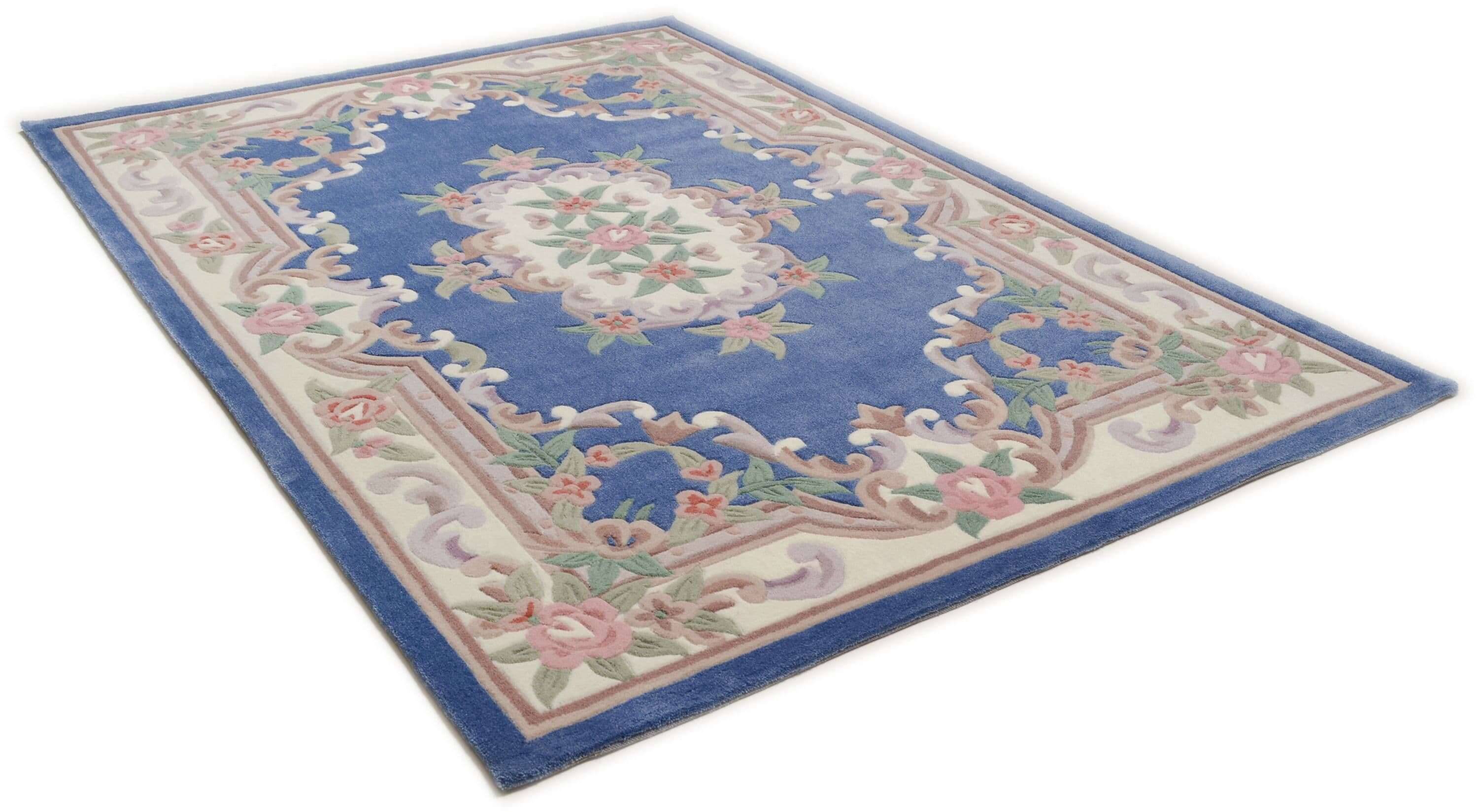 Ming_501_700blue_300738_2 Ming Aubusson Teppich China Design Theko