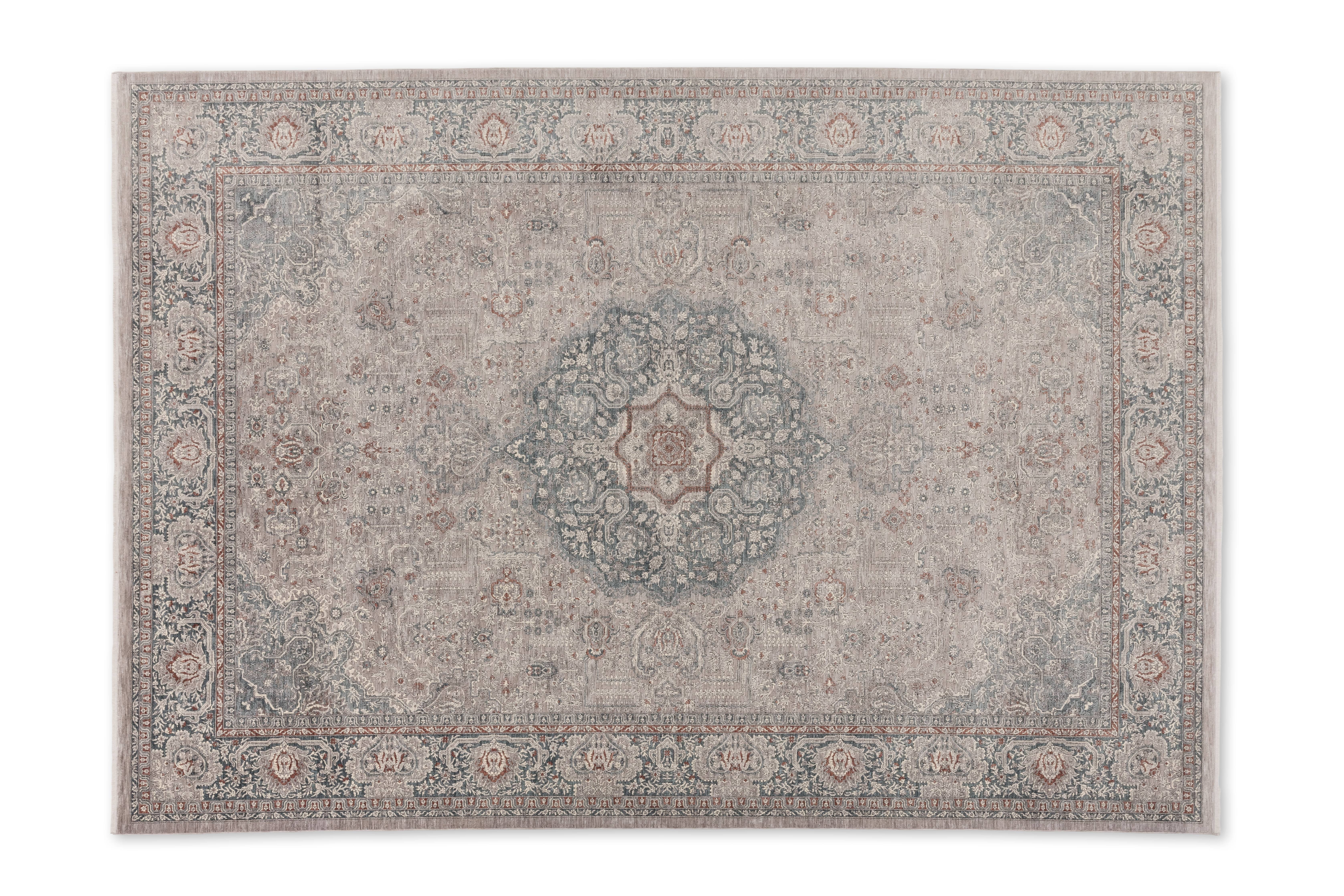 Tropea ca.133x190cm D.242 C.005 Medaillon grau Tropea ca.133x190cm D.242 C.005 Medaillon grau