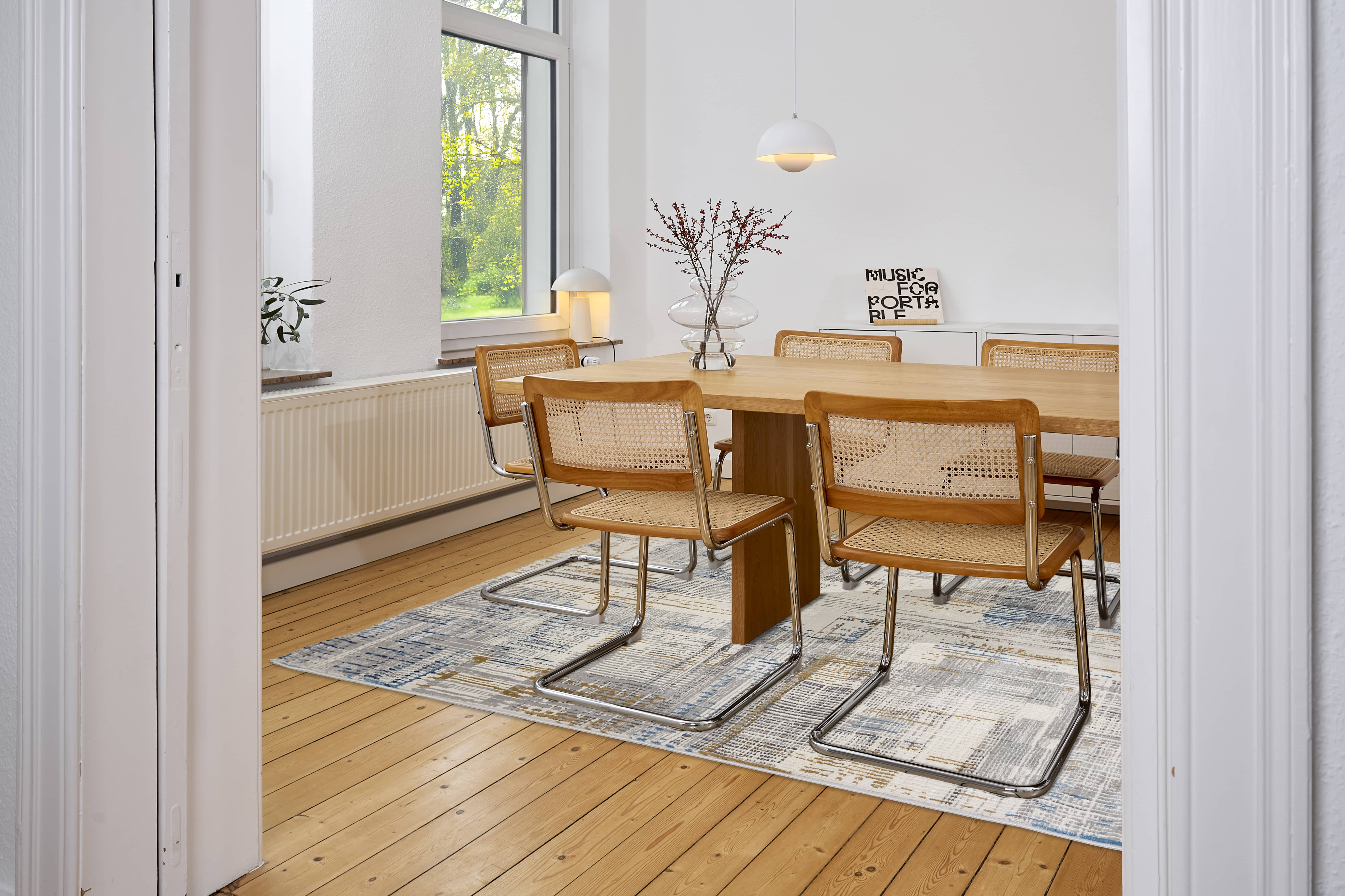 Vintageteppich Jules D.251 C. 024 Vintage grau-blau Vintageteppich Jules D.251 C. 024 Vintage grau-blau