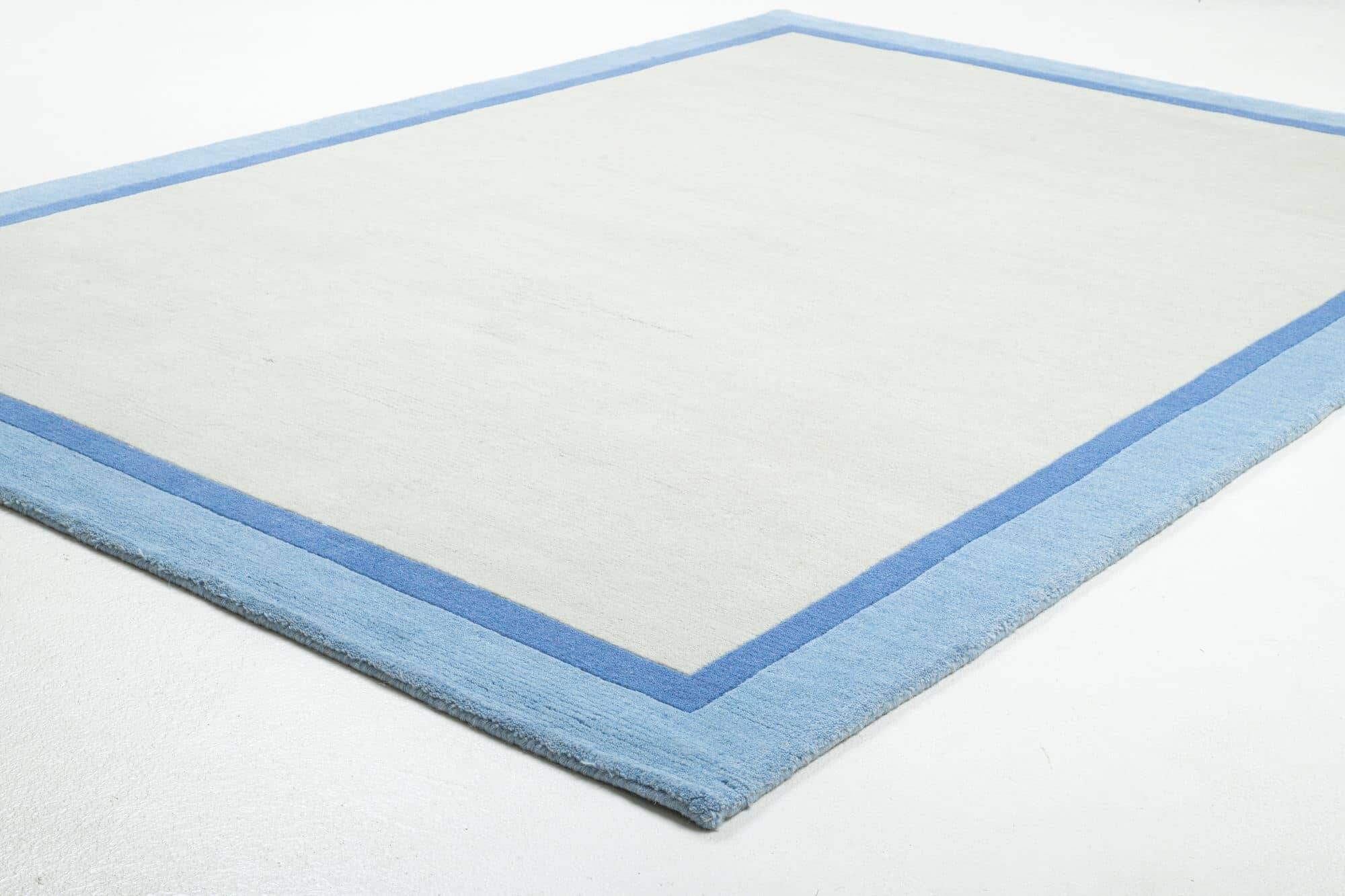 Handgeknüpfter Teppich KAILASH Schurwolle Viskose Wunschmaß Handgeknüpfter Teppich KAILASH Schurwolle Viskose Wunschmaß