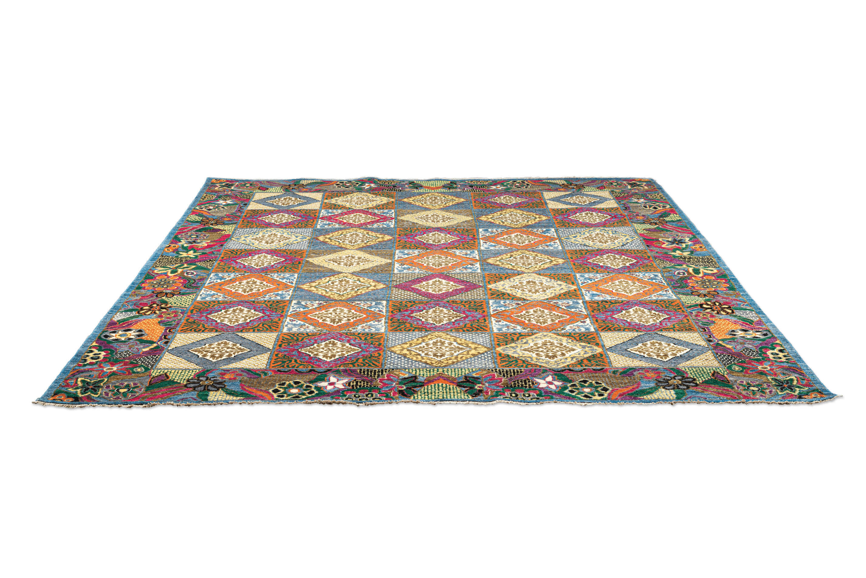 Kandashah_SSR2021057_800multicolor_429036_10 Kandashah Orient Design-Teppich ca: 245 x 311 cm
