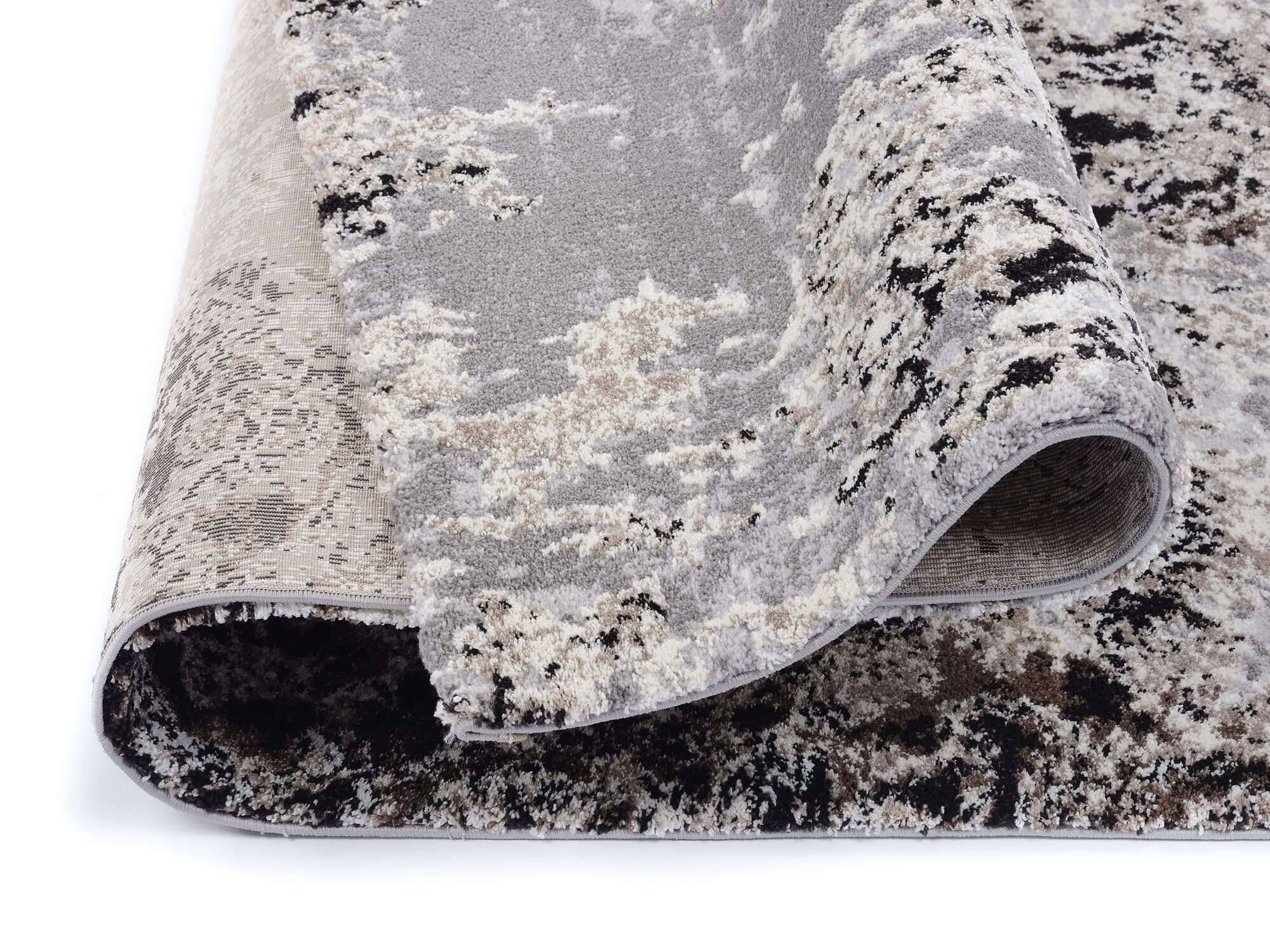 JUW03-547-4 Teppich Juwel Dramatica Hochflor Teppich Vintage Shaggy