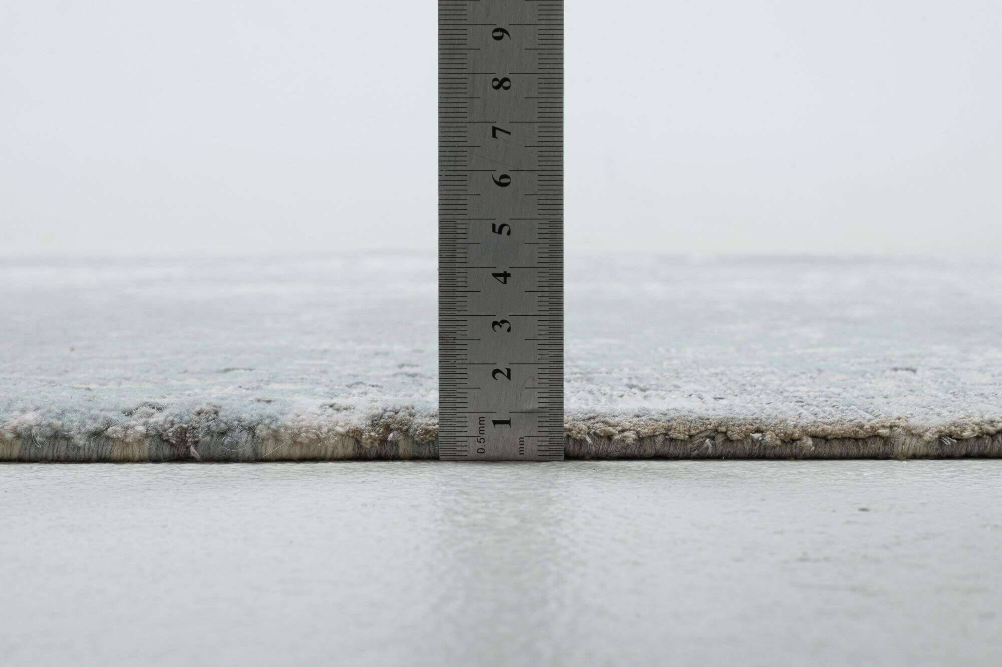 jabusilk30_cx3867_640silver_415853_5 Nepal Teppich Jabu Silk 30 Wolle Seide Design Teppich 242x305cm