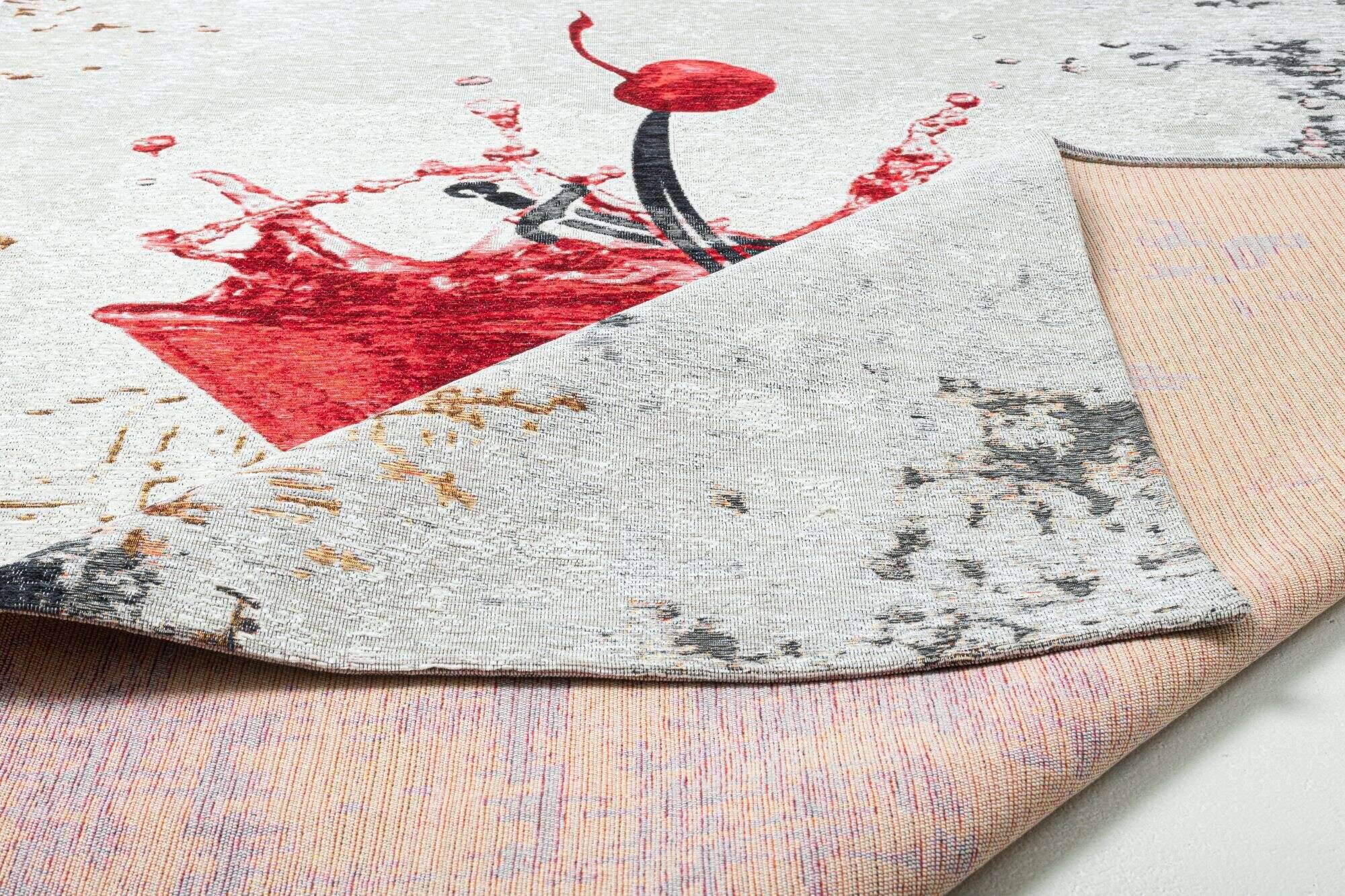 keitum_sa-014_205-red-multi_429166_9 Sansibar Flachgewebe Design Teppich Keitum