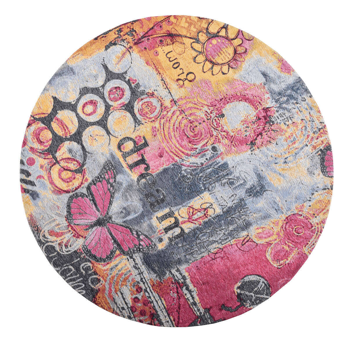 Cosima_GF-109_802Multicolor_426840_1 Cosima GF-109 Teppich Modernes Design rund