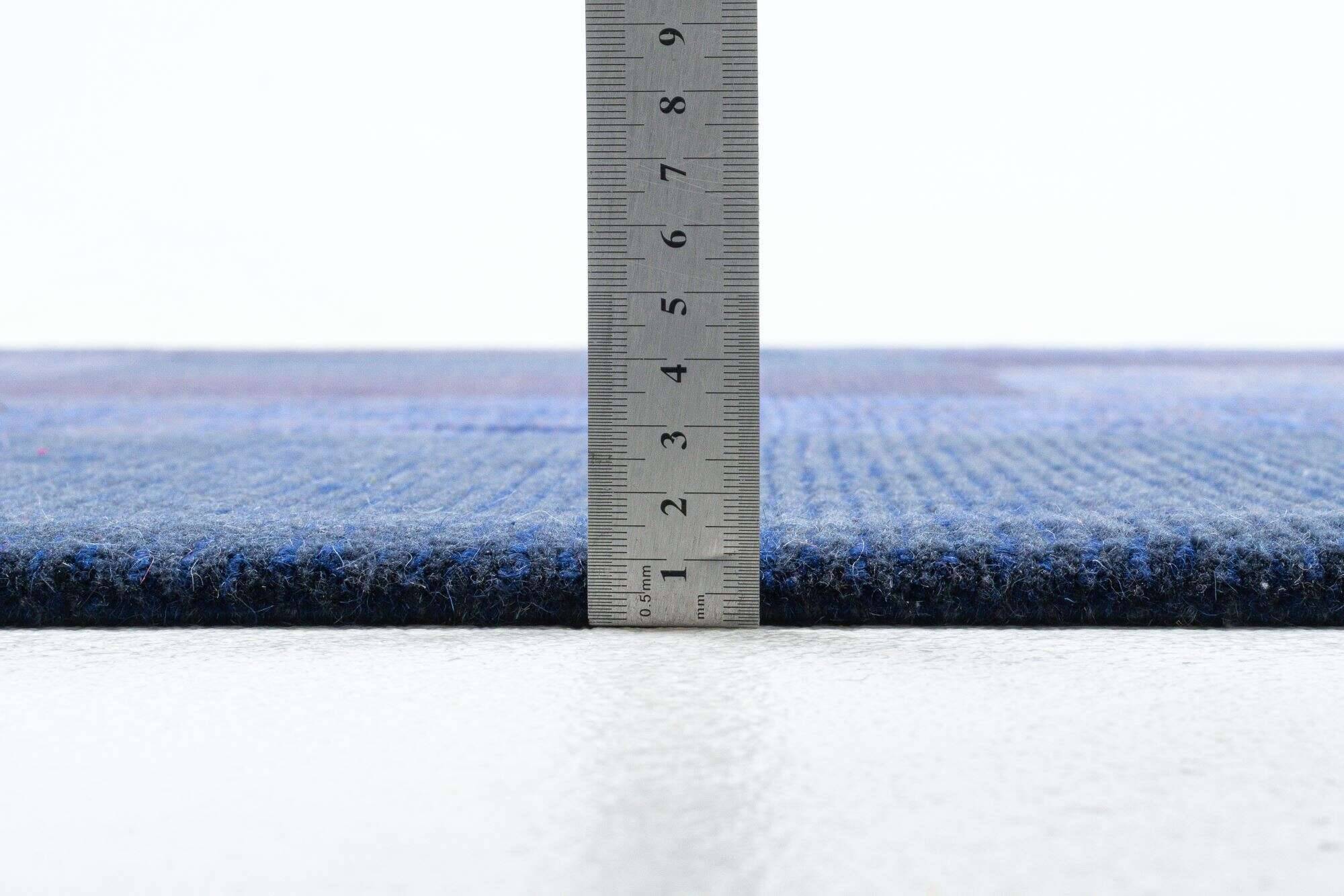 ribeyesilk60_c504_703blue-multi_110626_5 Nepal Teppich Rib Eye Silk 30 Wolle Seide Design Unikat 259x306cm