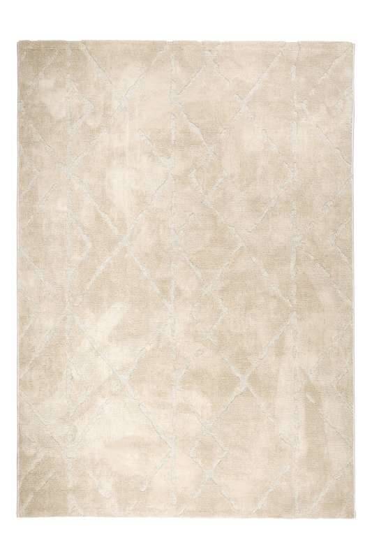 Wohnteppich Lou D.252 C.006 Rauten creme