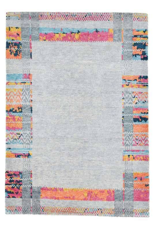 Sangri Teppich Nepal Design RS681 Handgeknüpft 165x236 cm bunt