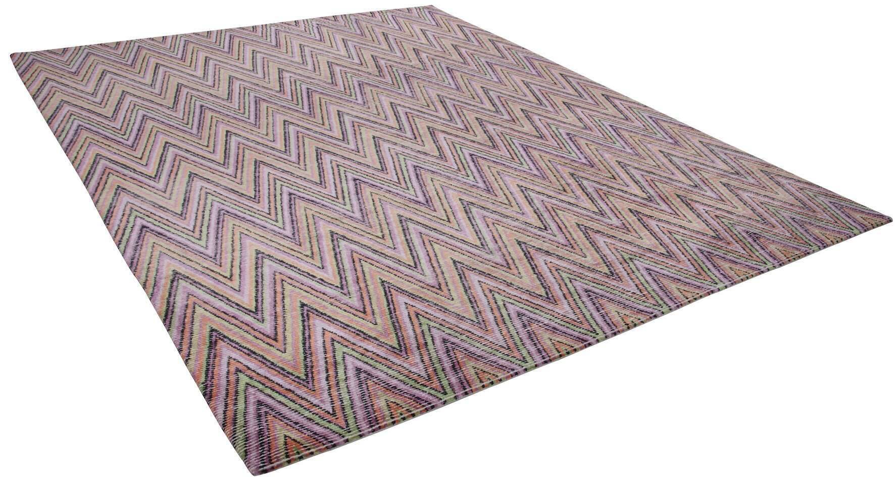 Nepal Teppich Rib Eye Silk 60 Wolle Seide Design Unikat 244x310cm – Bild 2