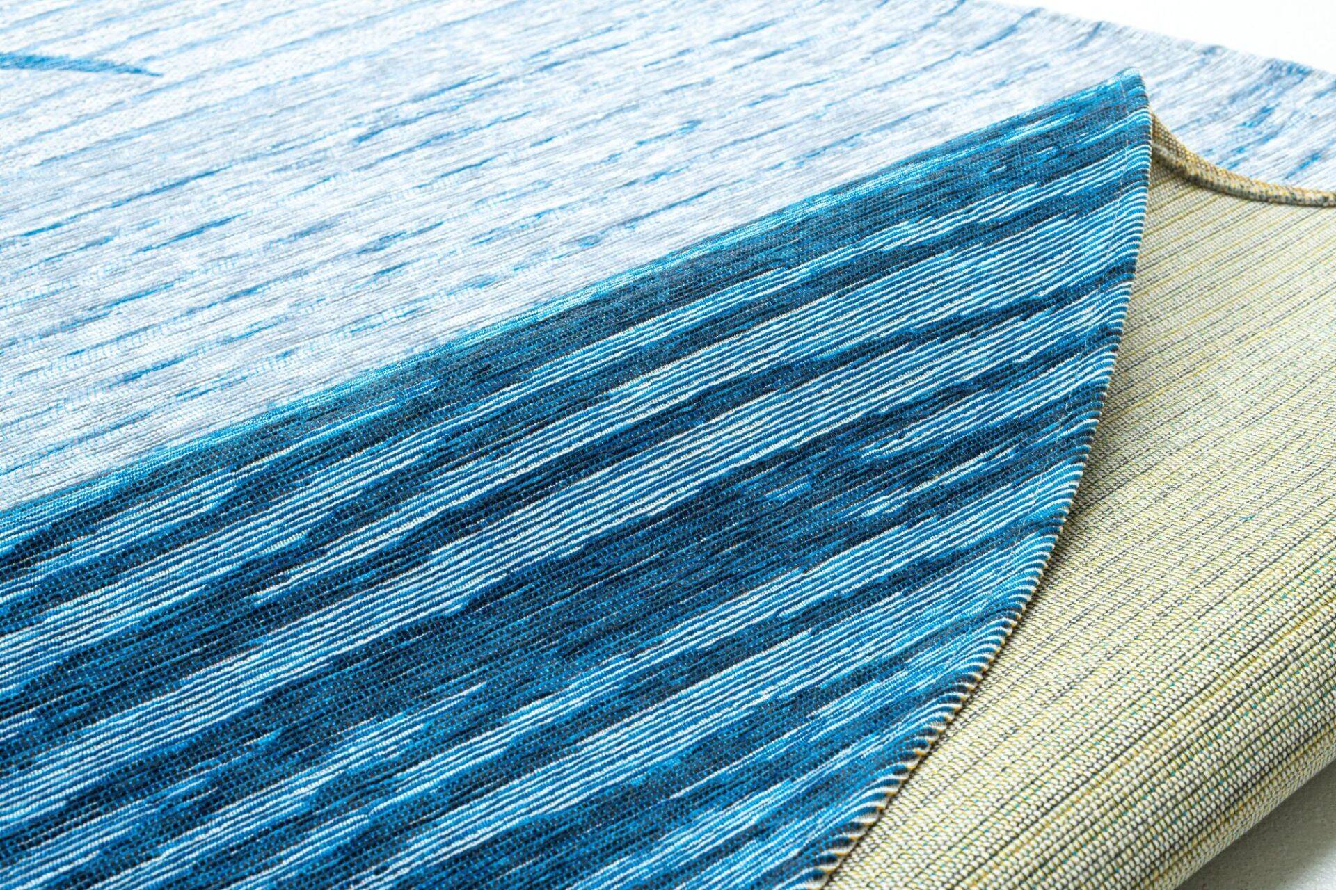 Sansibar Flachgewebe Design Teppich Keitum Rund – Bild 4