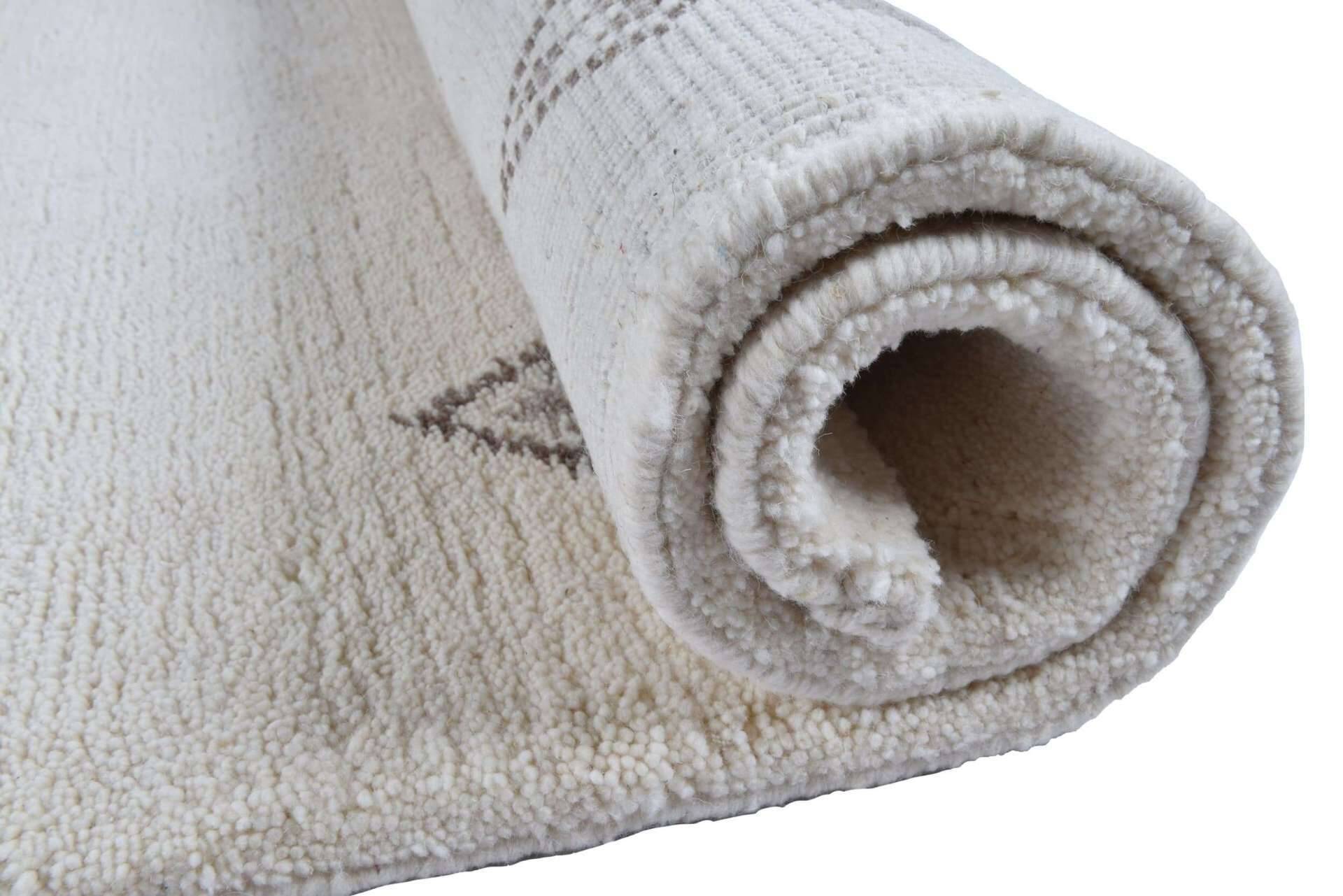 Taza Royal 609-997 Berber Teppich blanc 16/16 double – Bild 4