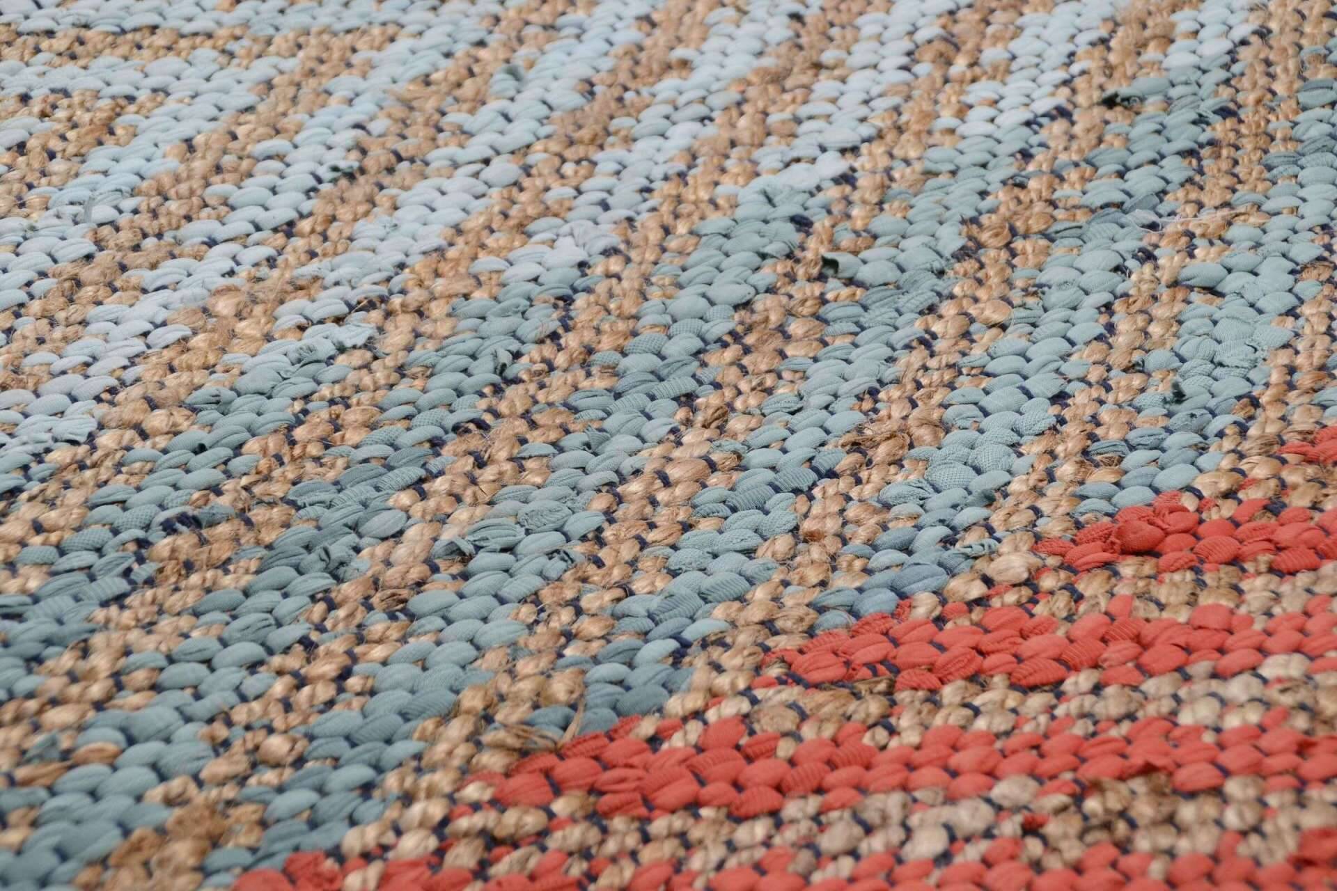 Smooth Comfort pastel Stripes Handwebteppich Teppich Design – Bild 3
